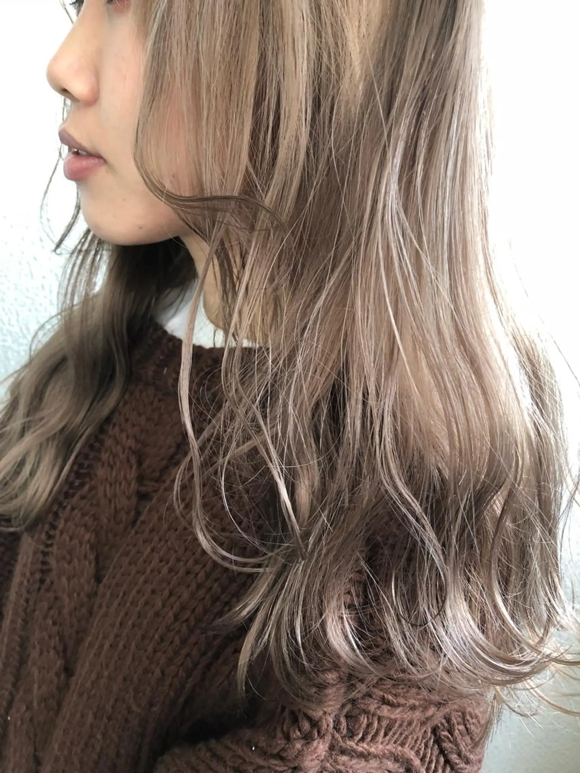 ロング レイヤーカット 森本裕/オーナー/ スパイラルパーマのヘアスタイル