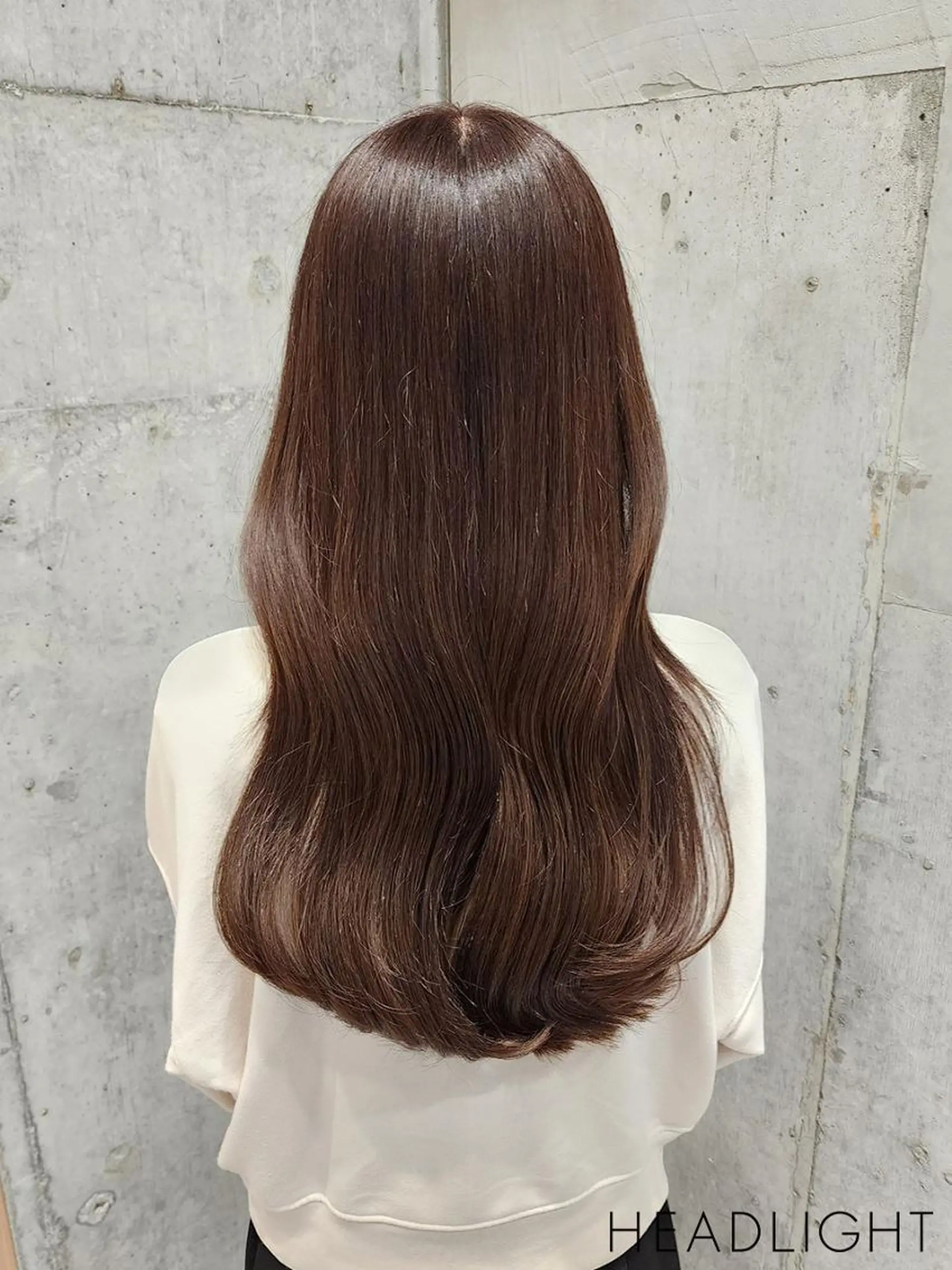 ミディアム カラー いしい みなみのヘアスタイル