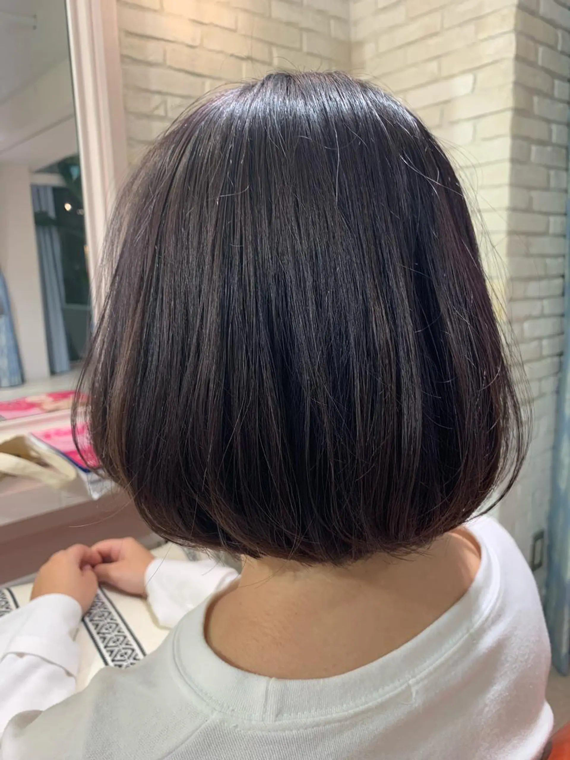 ミディアム カラー パーマ メンズ マツエク・マツパ カット トリートメント ヘアセット レイヤー&カラー 人気美容師倉崎涼のヘアスタイル