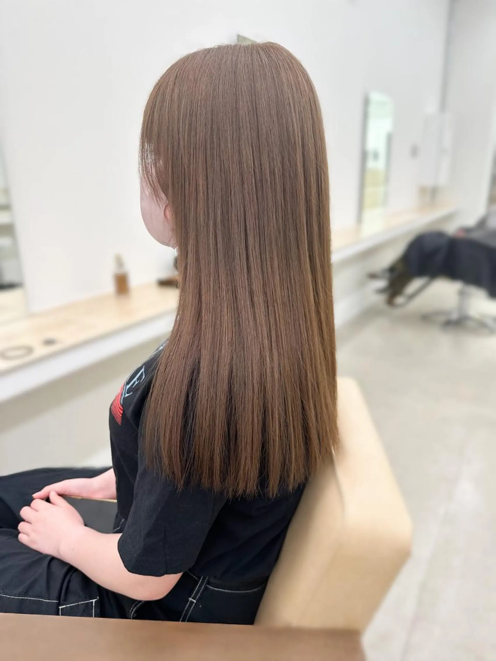 ロング カラー 🌼透明感艶カラー オリーブ🌼河村咲のヘアスタイル