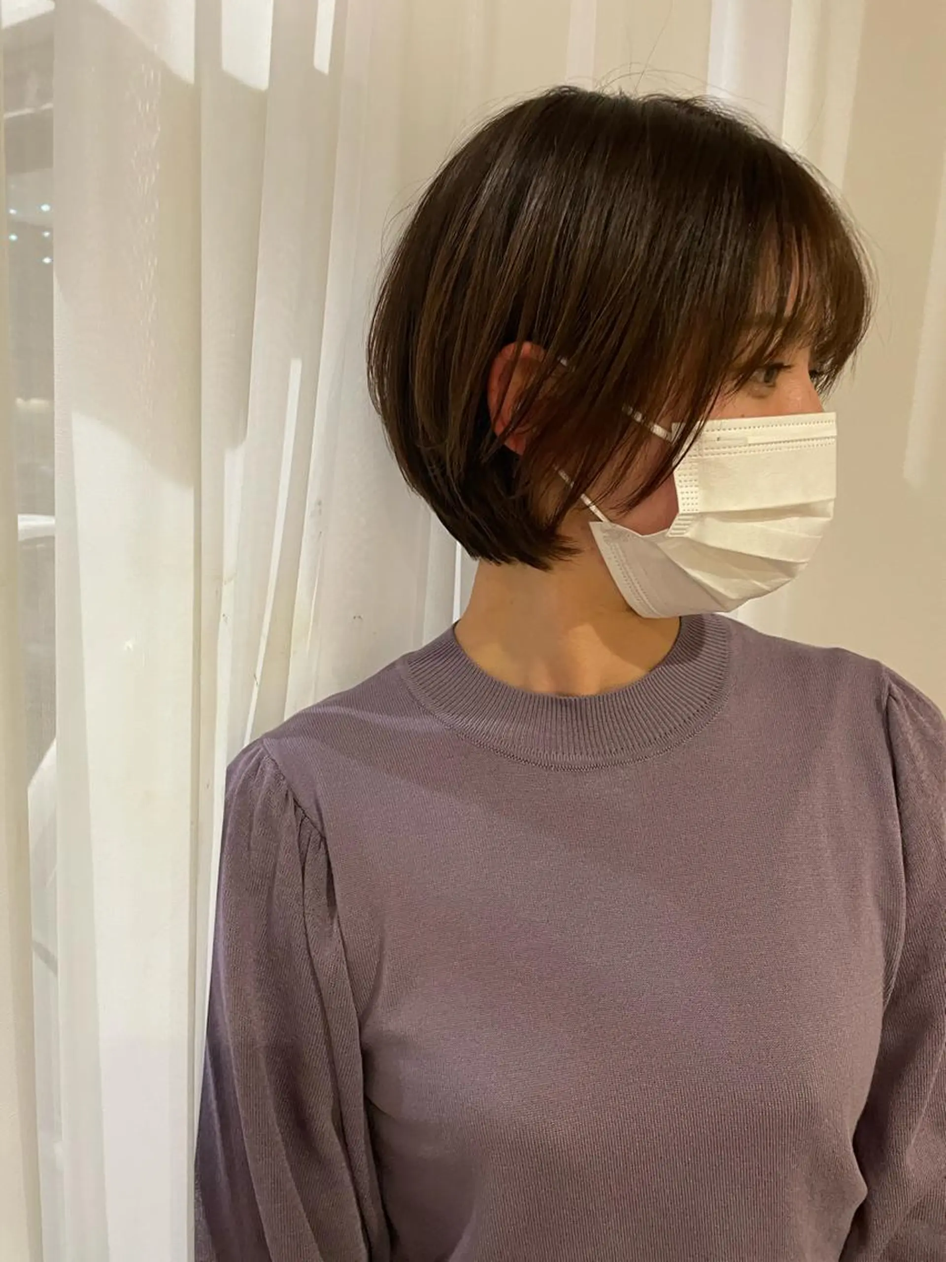 ショート カット 藤井 みなみのヘアスタイル