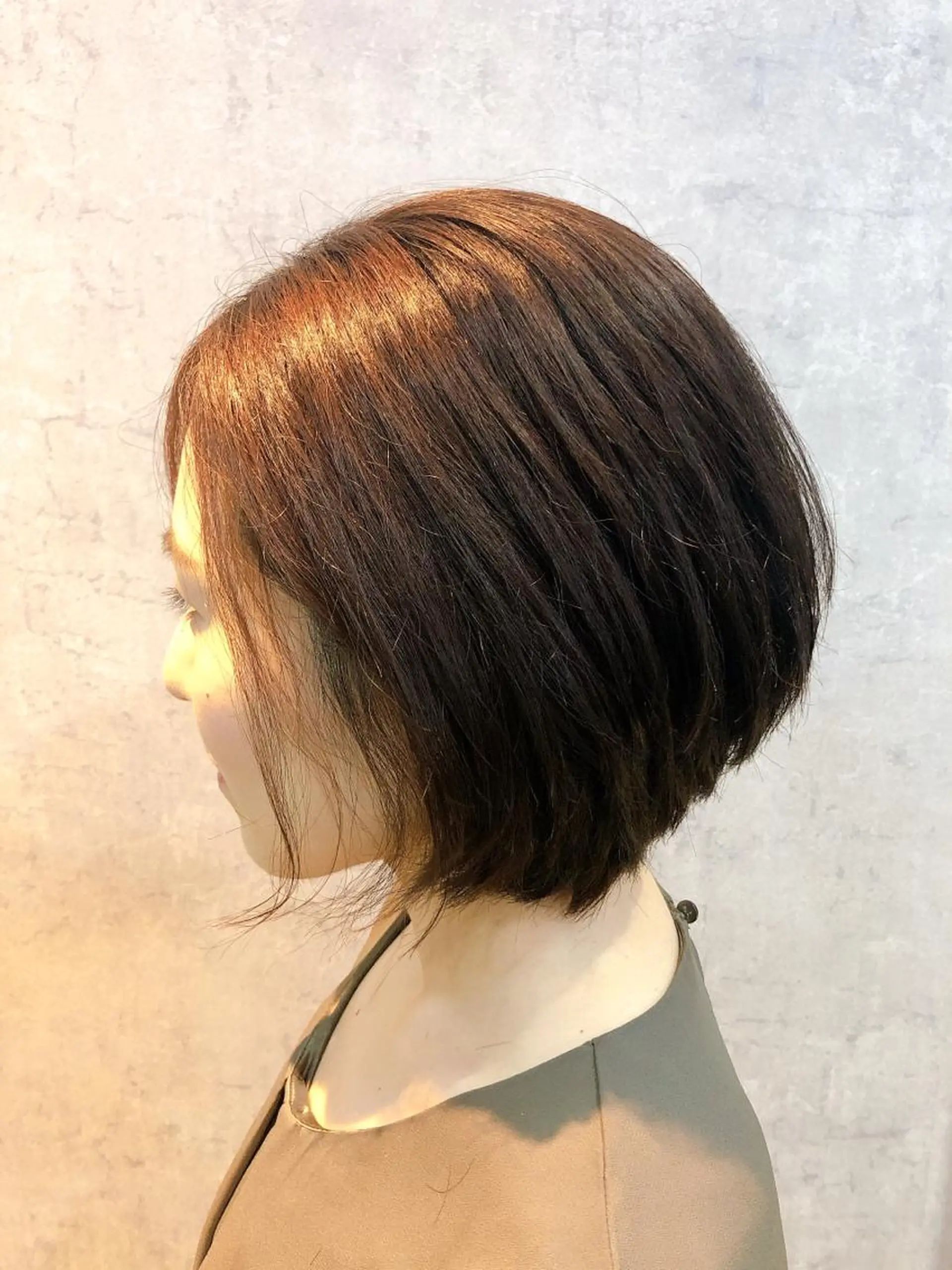 ショート ショートボブ ボブ ショートヘア SAKURA所属・鹿取 三紗子のヘアスタイル