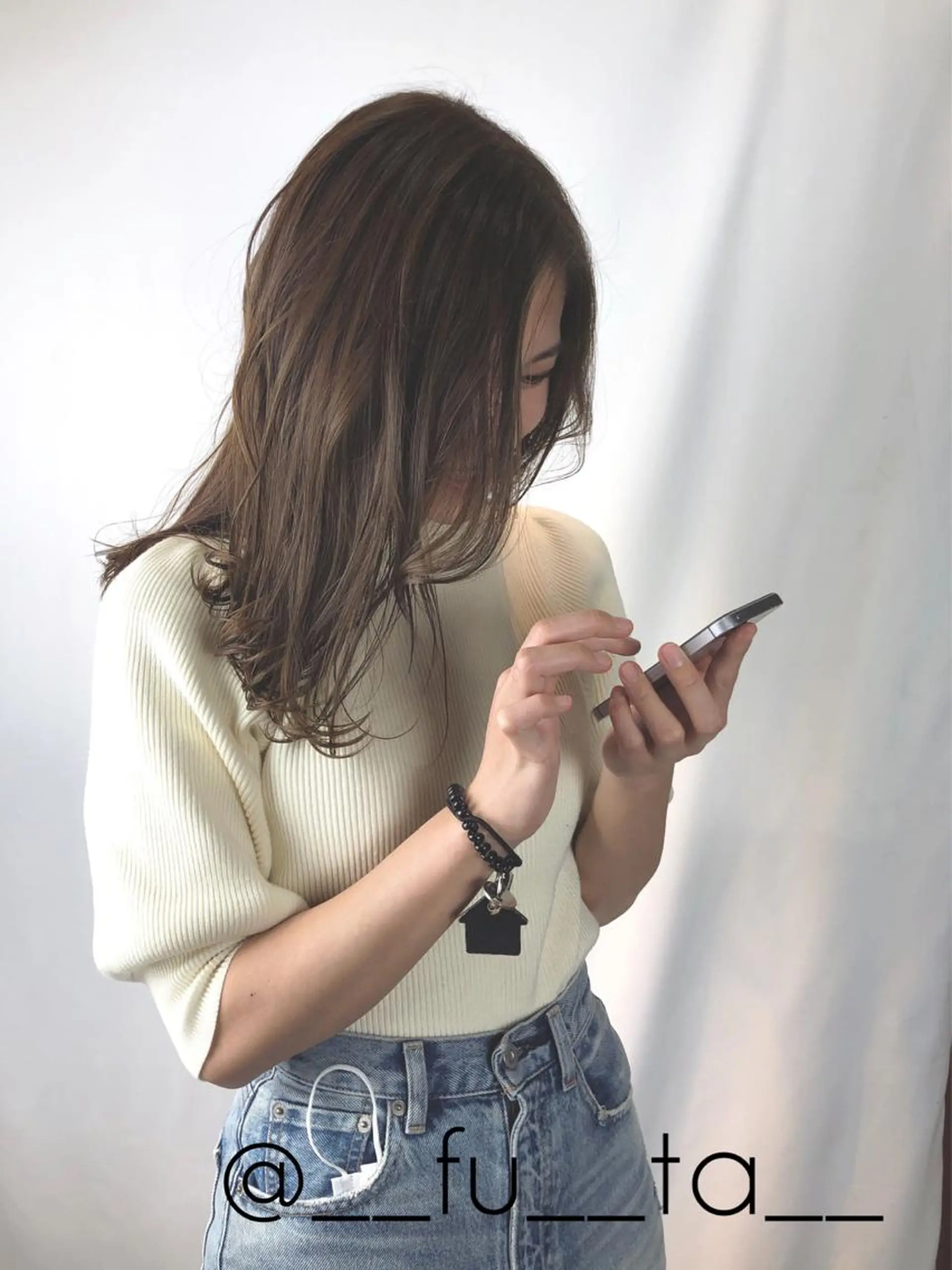 カラー イルミナカラー 髪質改善のプロ☘️ 二村祐輝のヘアスタイル