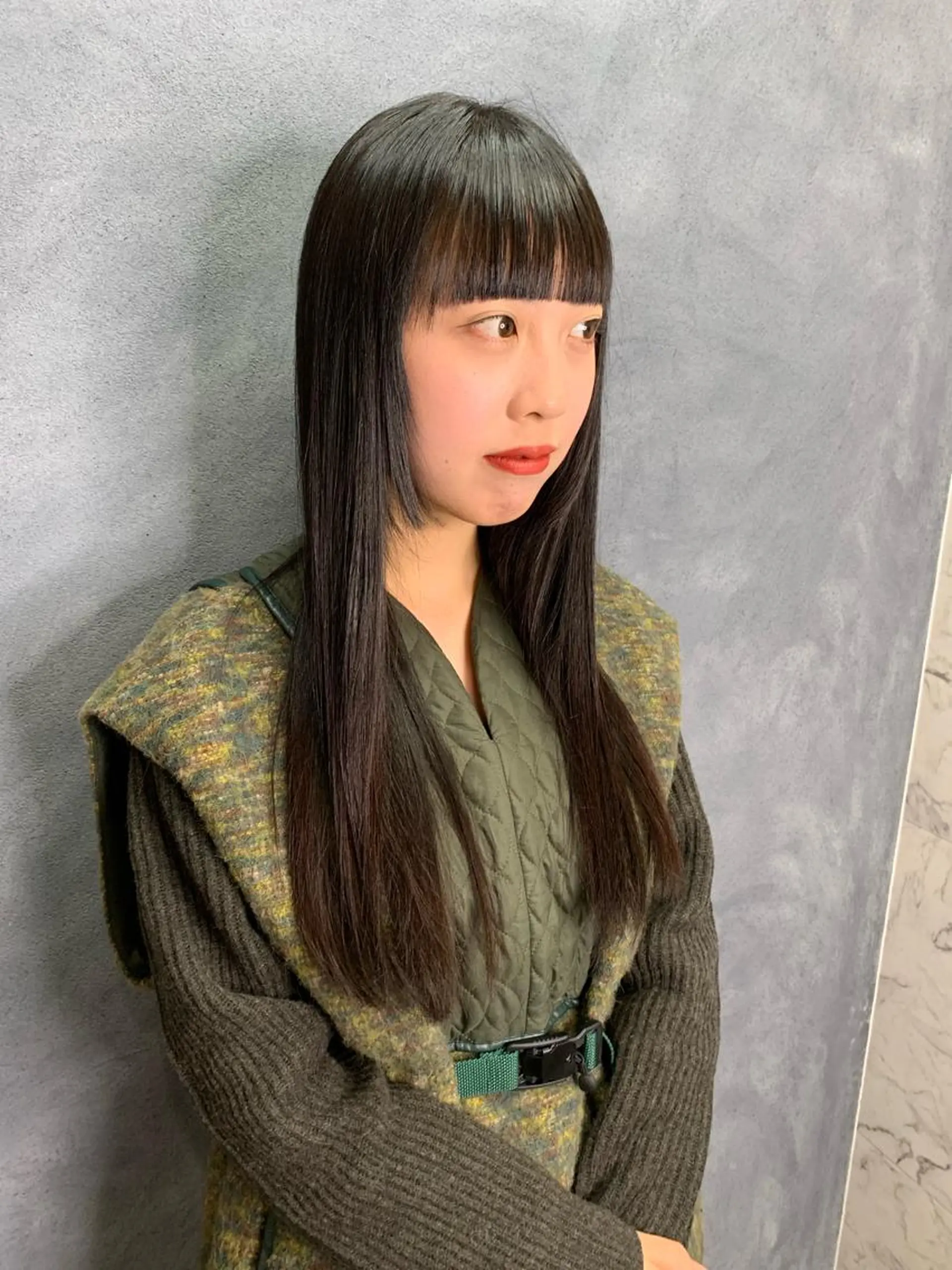 ロング ヘアアレンジ カット ヘアカラー トリートメント funo. /透明感カラーのヘアスタイル
