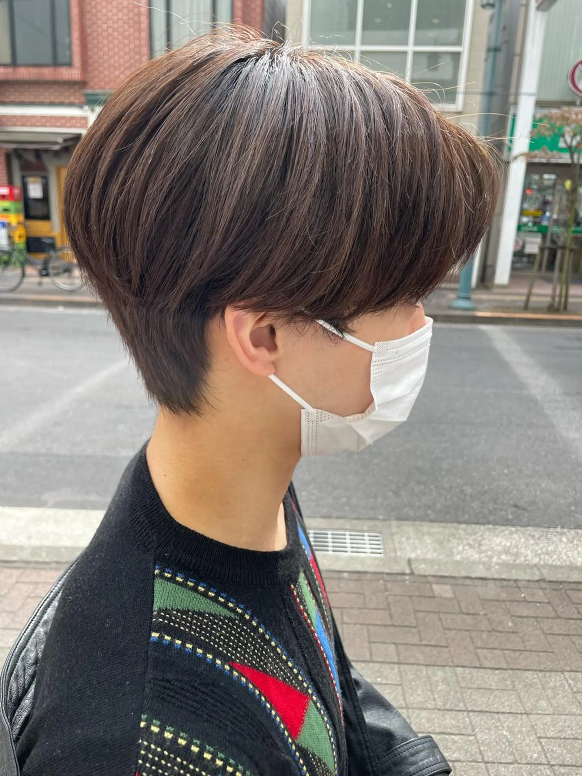メンズ マッシュ 刈り上げ カット ヘアカラー 韓国ヘア🦋 MIYUのヘアスタイル