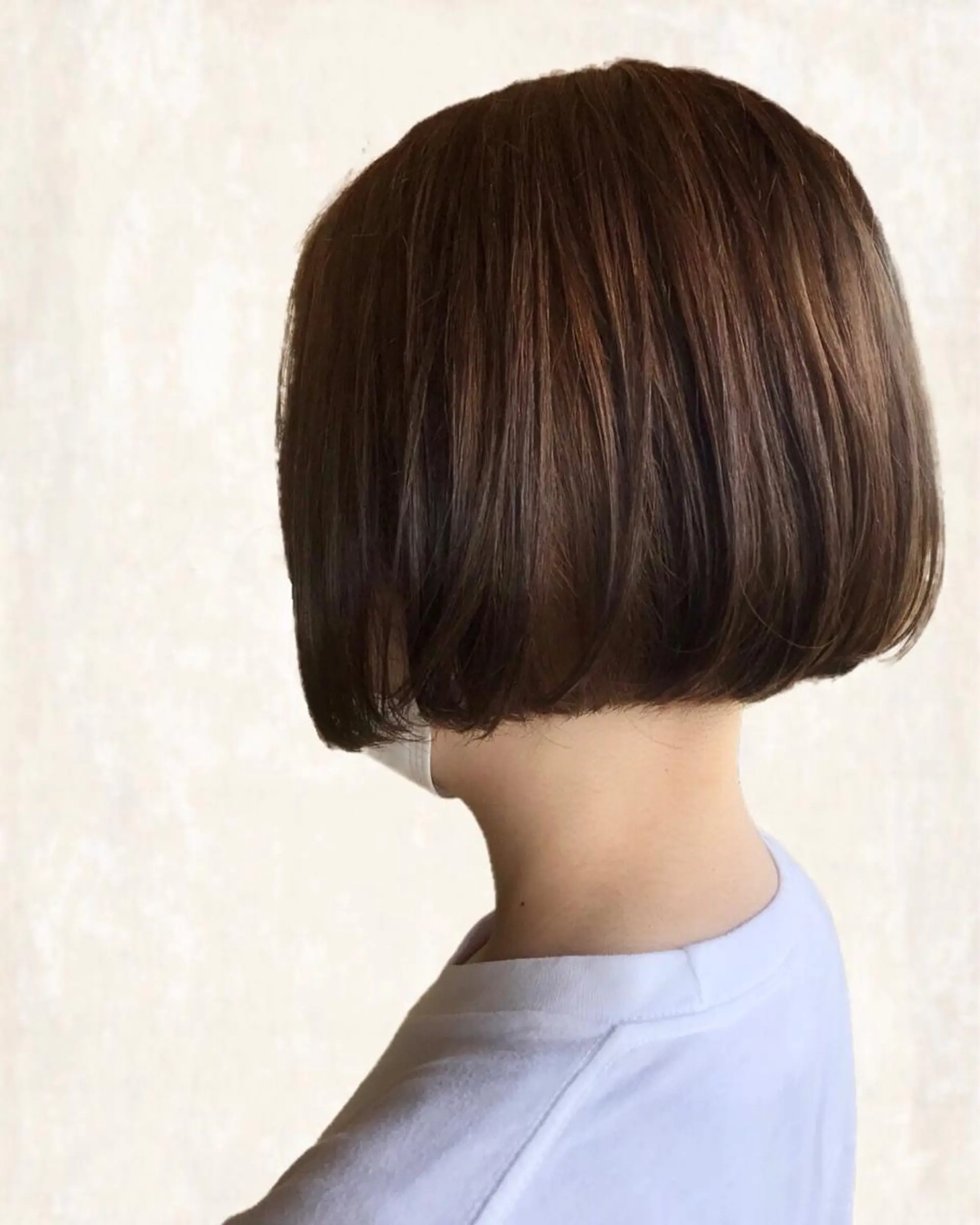 ショート カラー 切りっぱなしボブ ボブ カット hair works raptureのヘアスタイル