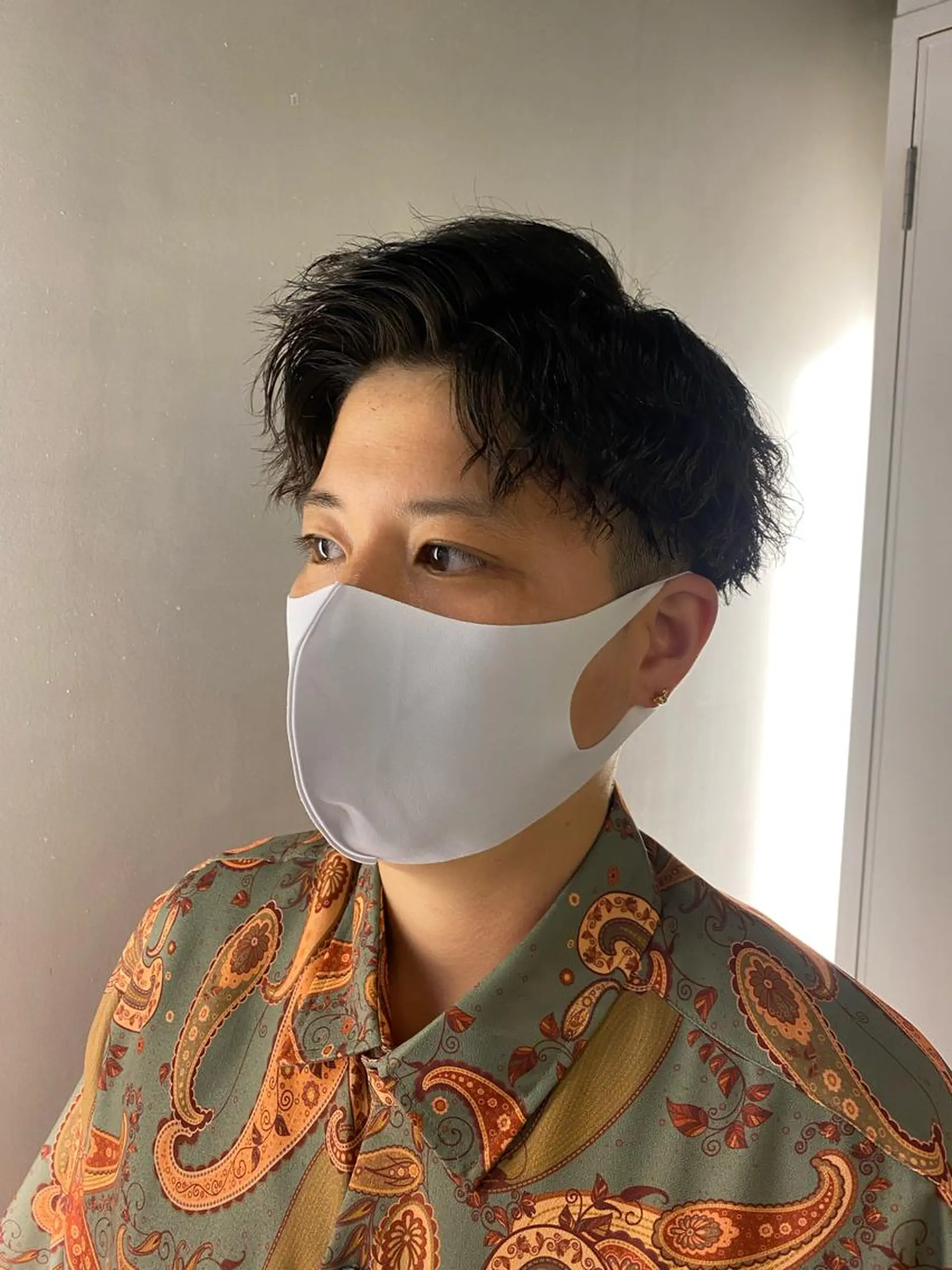 メンズ メンズパーマ カット パーマ 西山 恵太郎のヘアスタイル