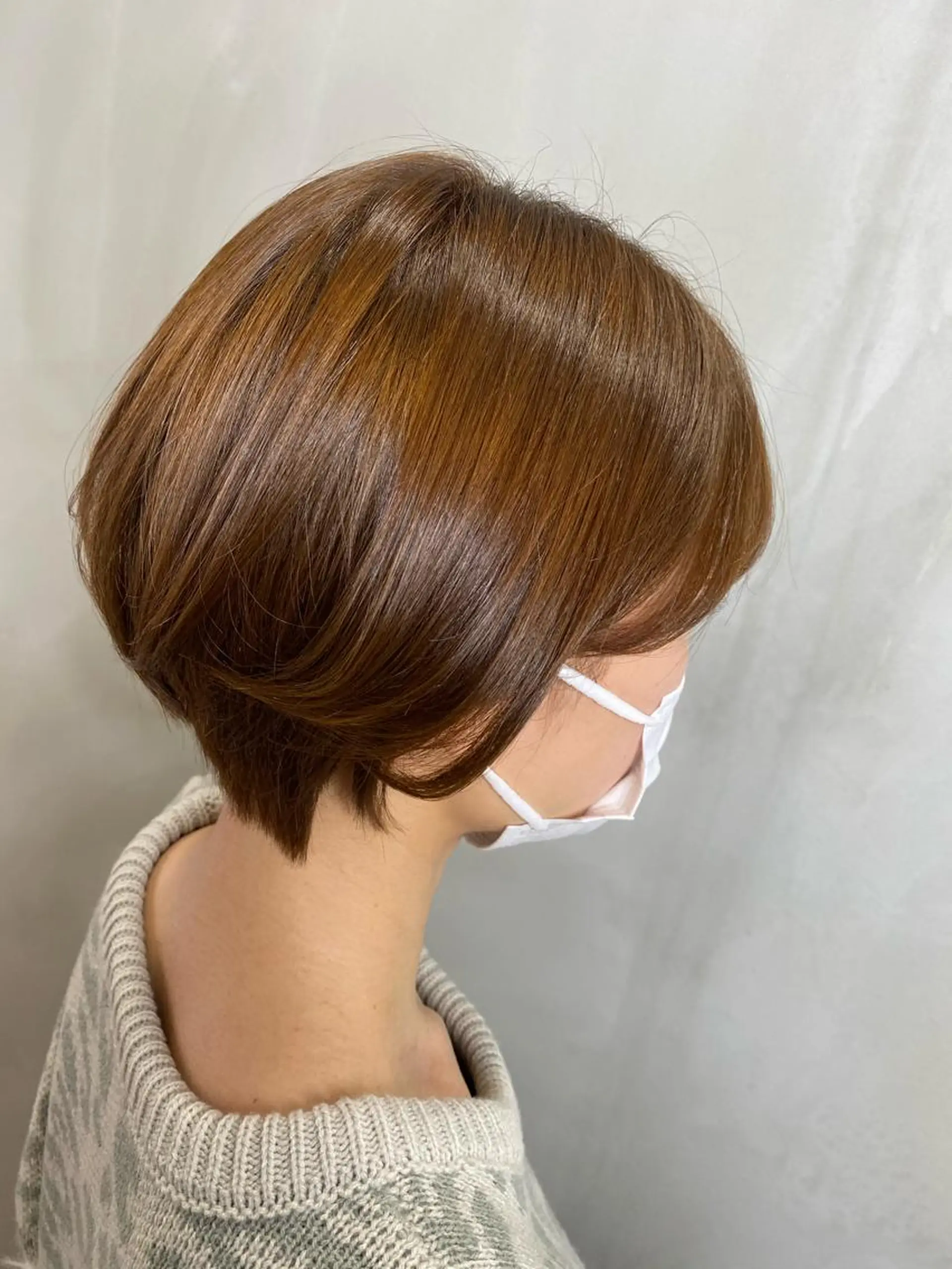ショート カラー ヘアアレンジ ヘアカラー トリートメント Belle hair Design青野大貴のヘアスタイル