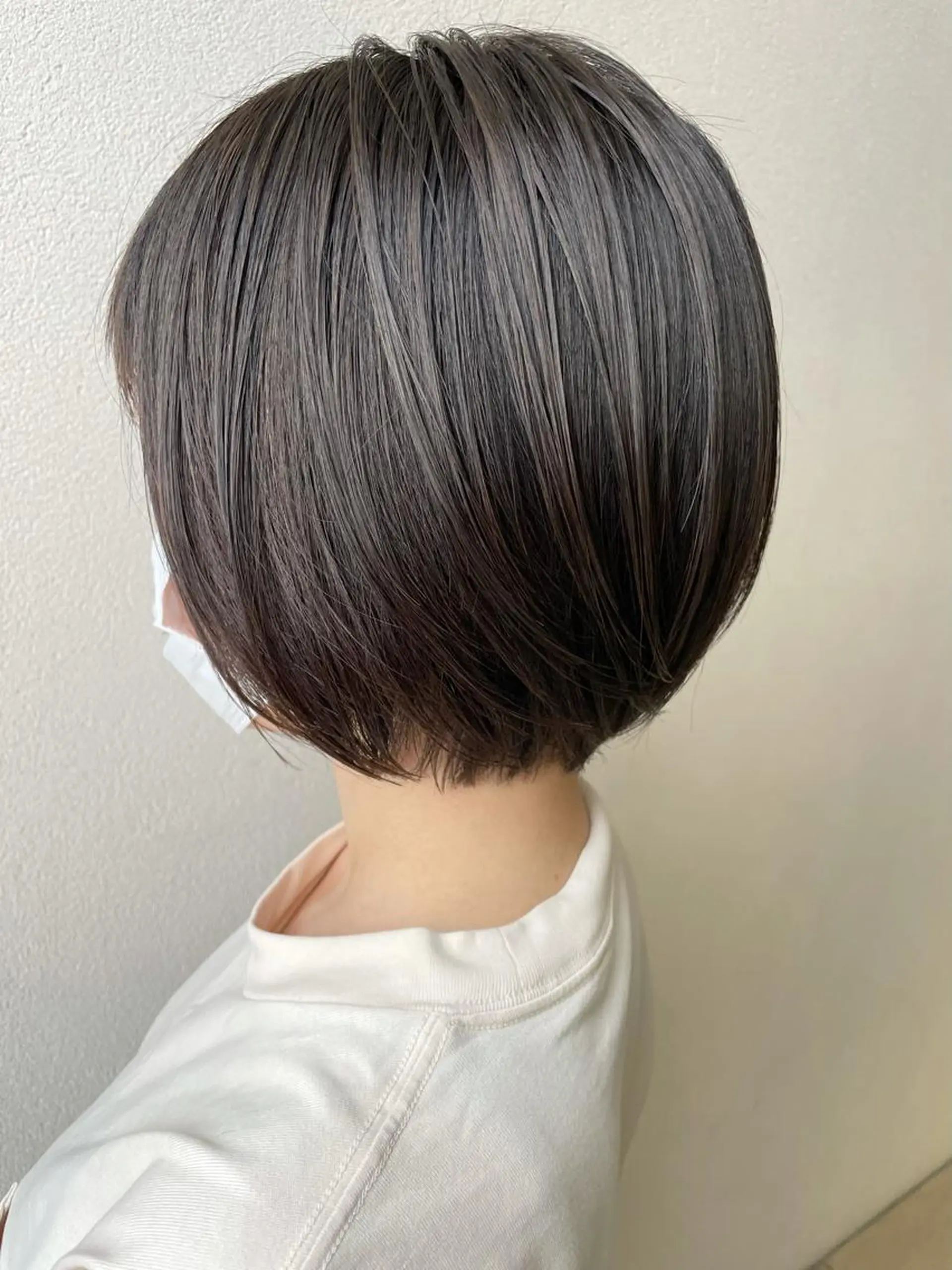 ショート ボブ 沢田 瞳のヘアスタイル