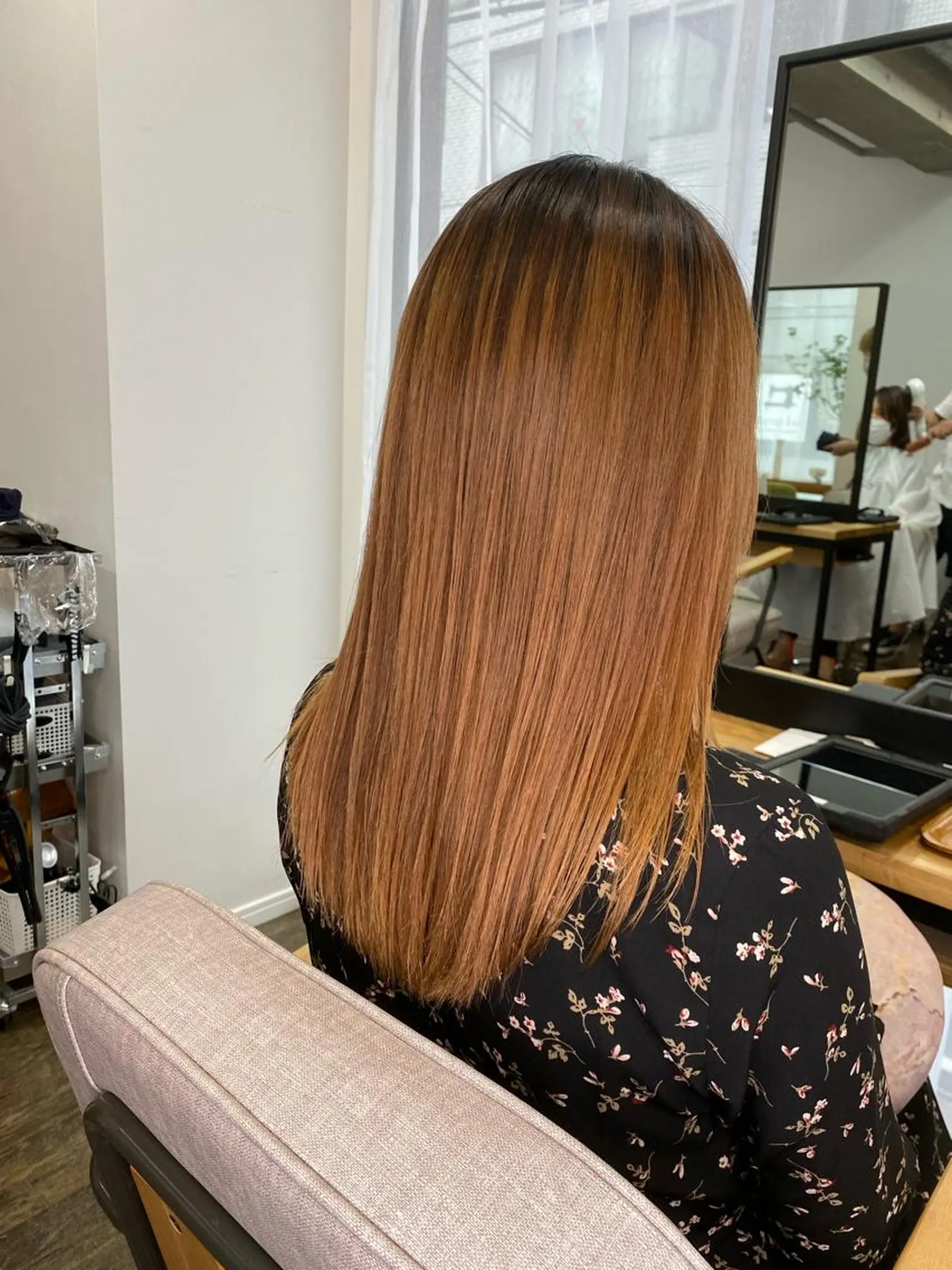 セミロング パーマ 縮毛矯正 トリートメント 統括マネージャー/ 髪のドクター/前原悟のヘアスタイル