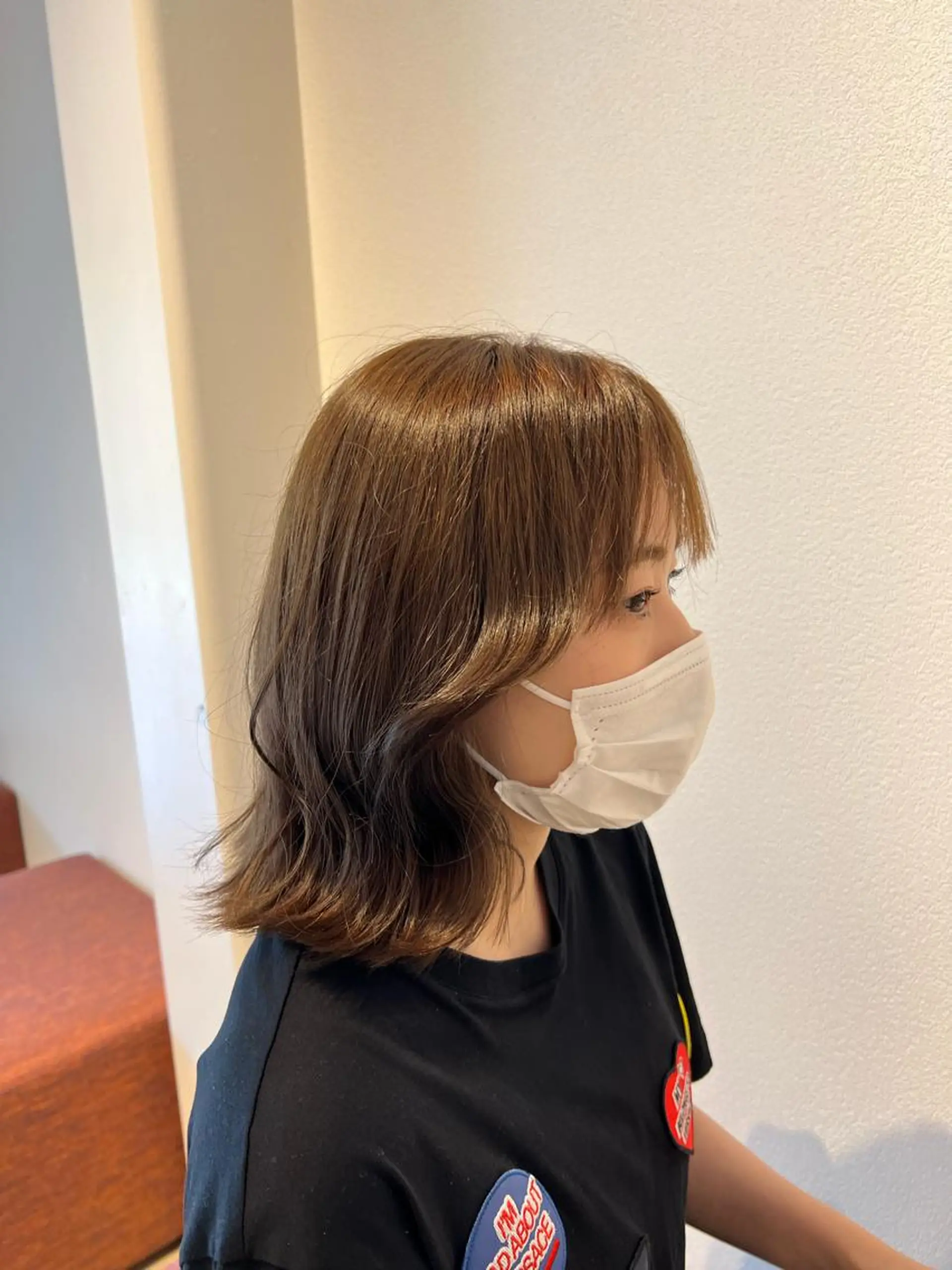 ミディアム カラー ヘアカラー 北九州美容室 🇰🇷mahiroのヘアスタイル