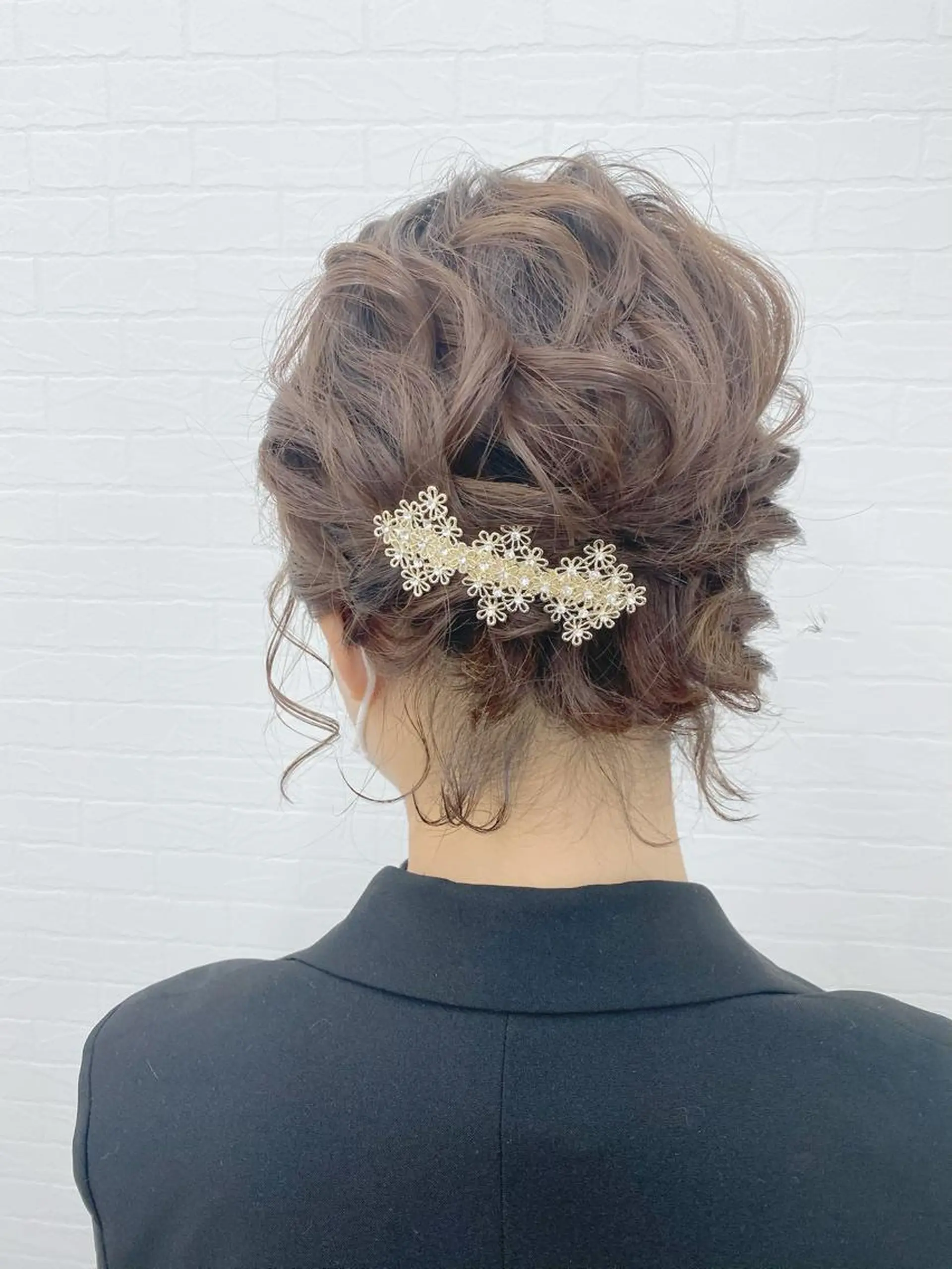 ショート ヘアアレンジ ショートボブ ボブ ショートヘア ヘアセット GRANLUSSO 〜グランルッソ駅前店所属・木口 嘉美のヘアスタイル
