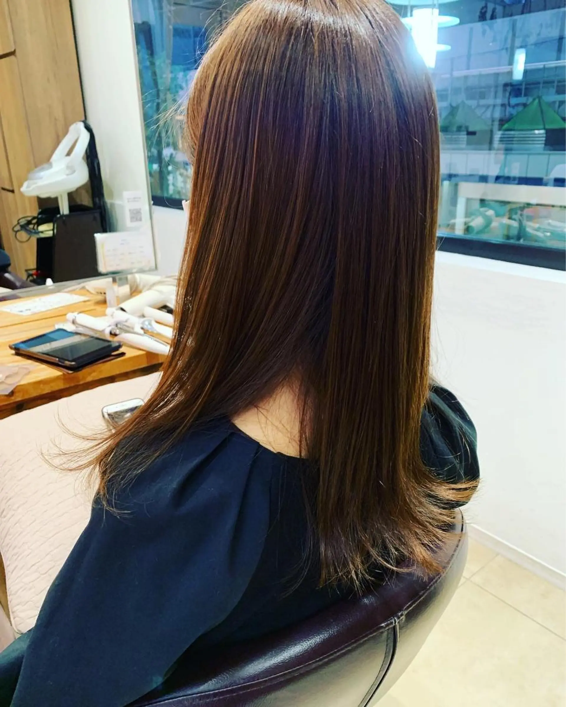ミディアム 縮毛矯正 Bonita 【ボニータ】所属・【高円寺】 Jojiのヘアスタイル