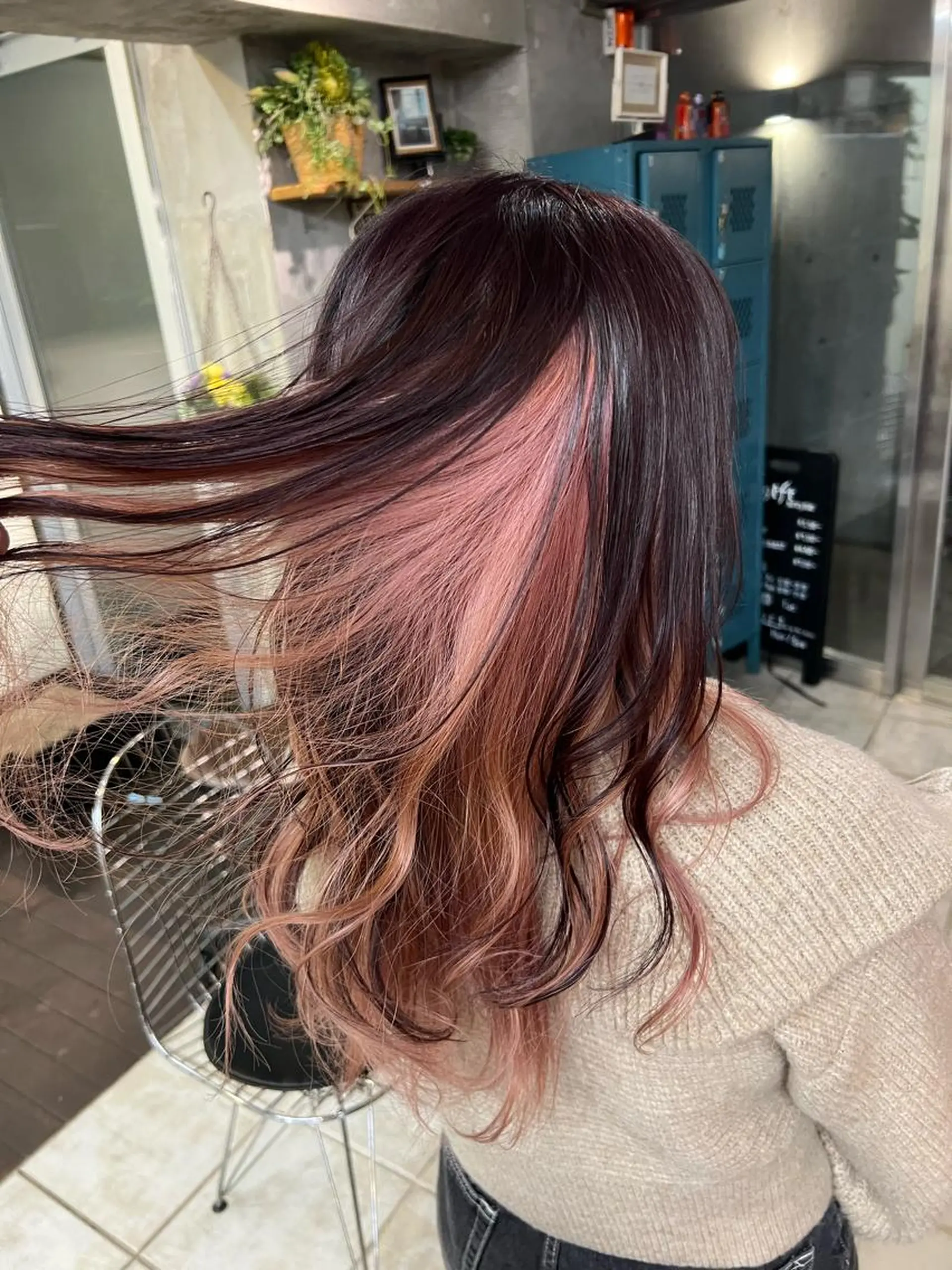 ロング 土田かほ/本日🈳 透明感カラー🍃のヘアスタイル