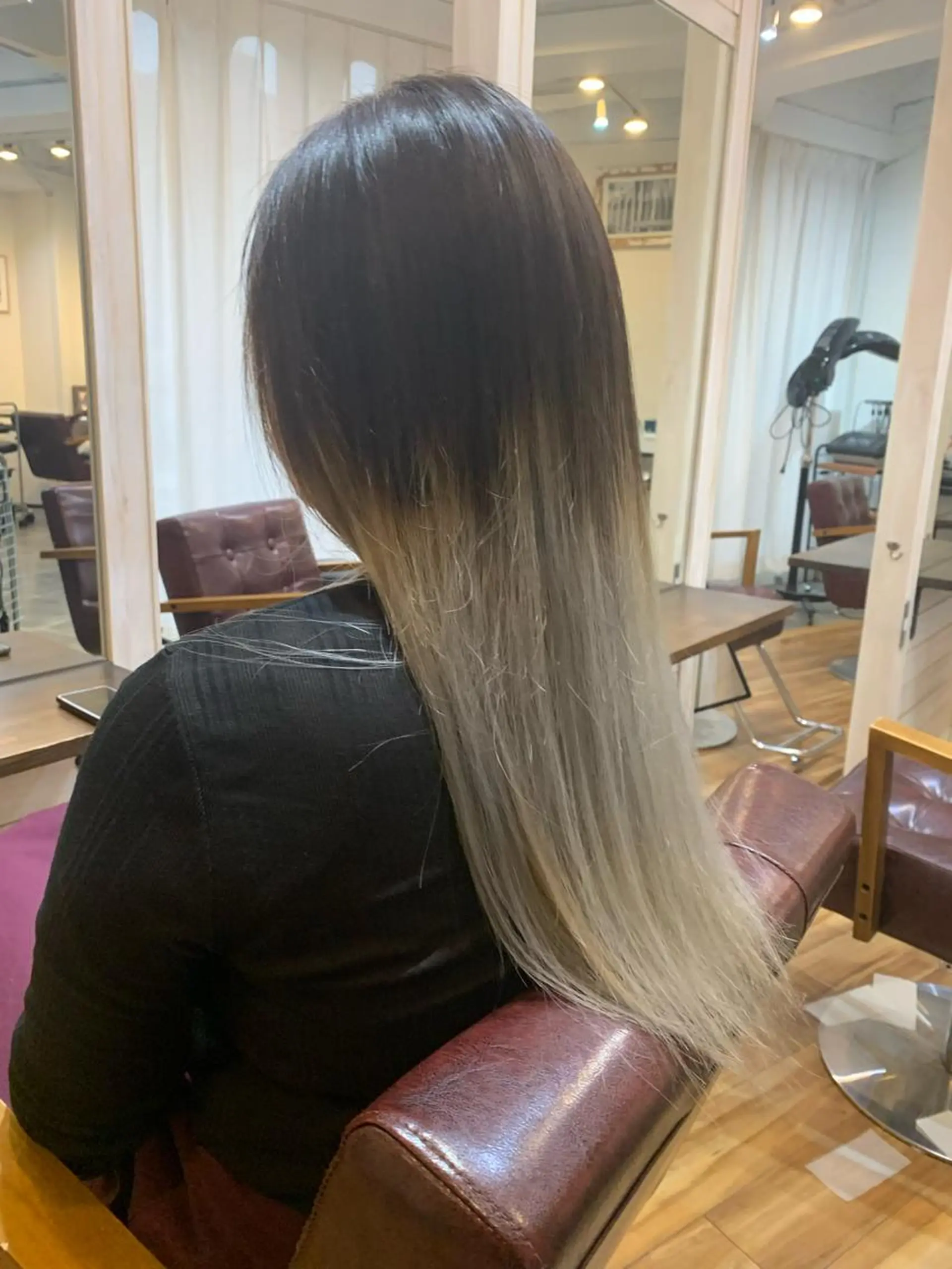 ロング ヘアカラー CECIL hair なんば店所属・メンズパーマ 艶髪☆店長☆有馬のヘアスタイル