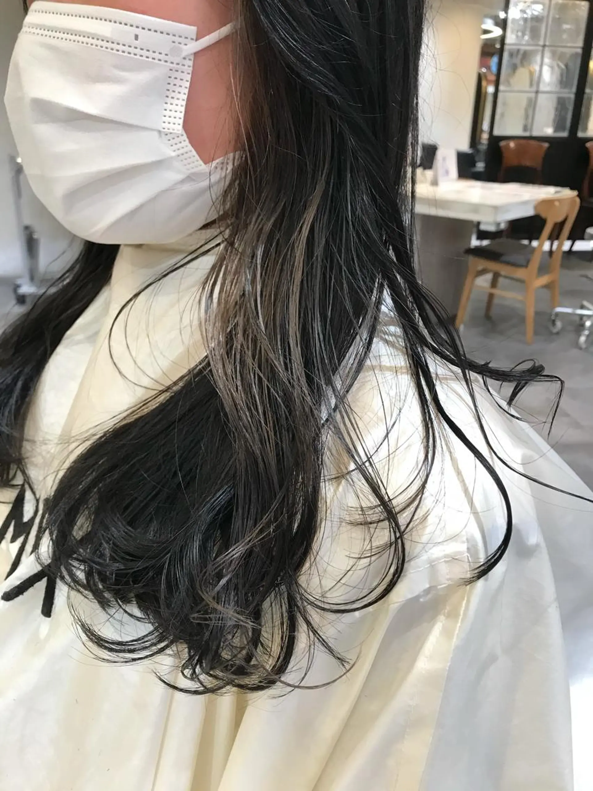 ロング カラー 🌈モテるベージュ カラー💕成島 宙のヘアスタイル