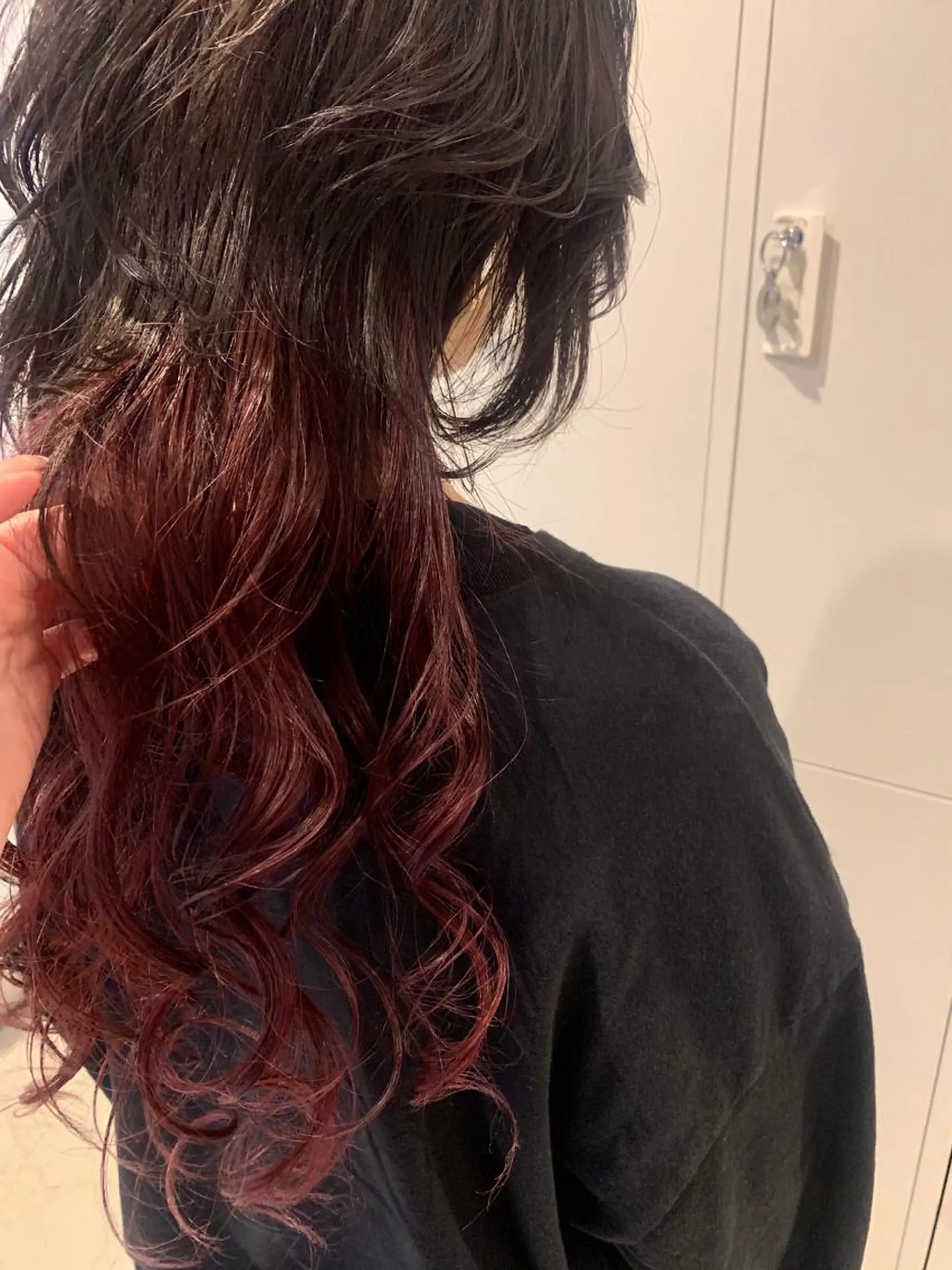 ロング カラー レッドカラー 沖縄/ヘアアレンジ /ナカノのヘアスタイル