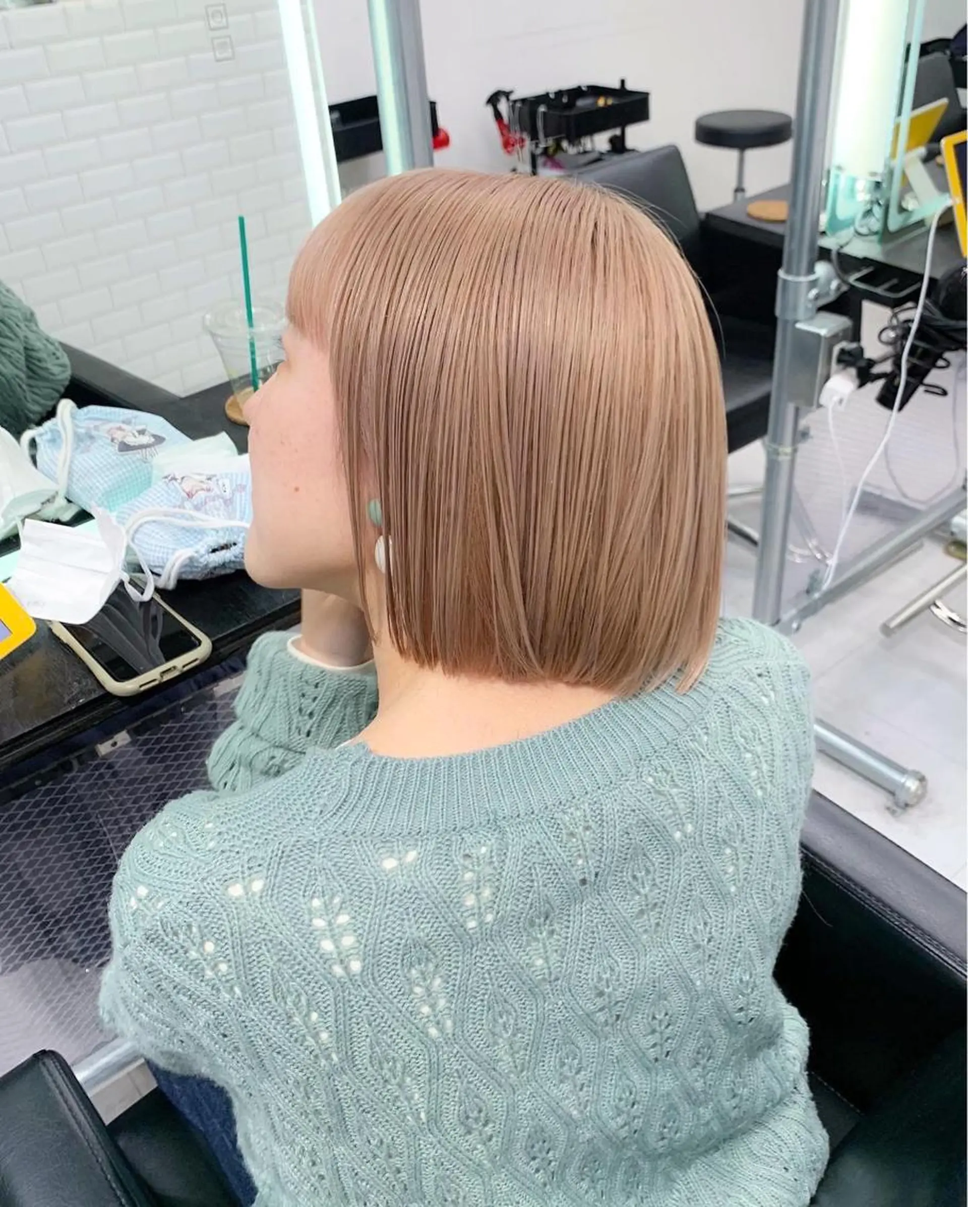 ミディアム 卒業式ヘアセット🎀 ヘアアレンジのヘアスタイル