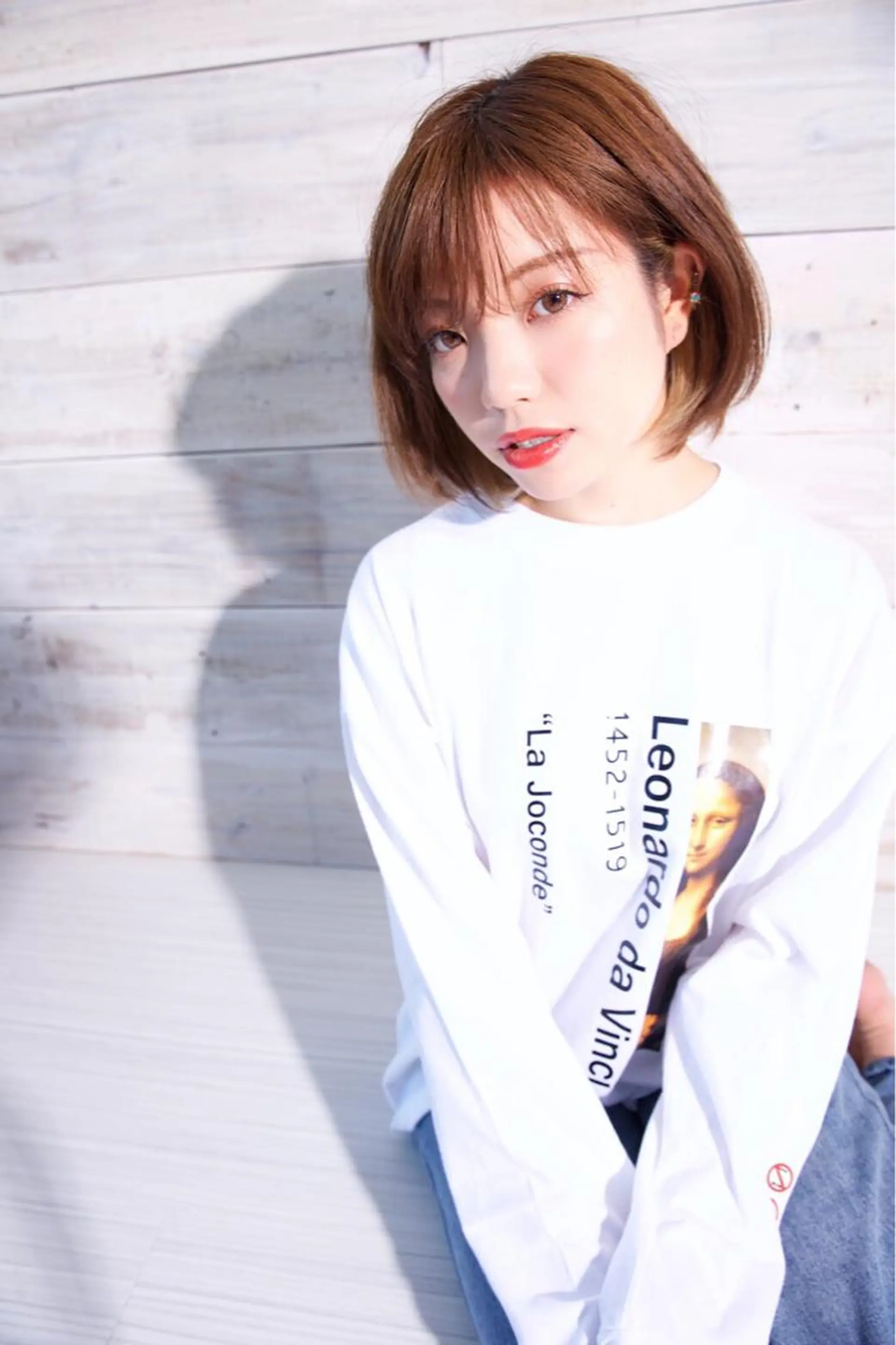 ショート カラー パーマ ヘアカラー 可愛いを作る神 ナオヒロのヘアスタイル