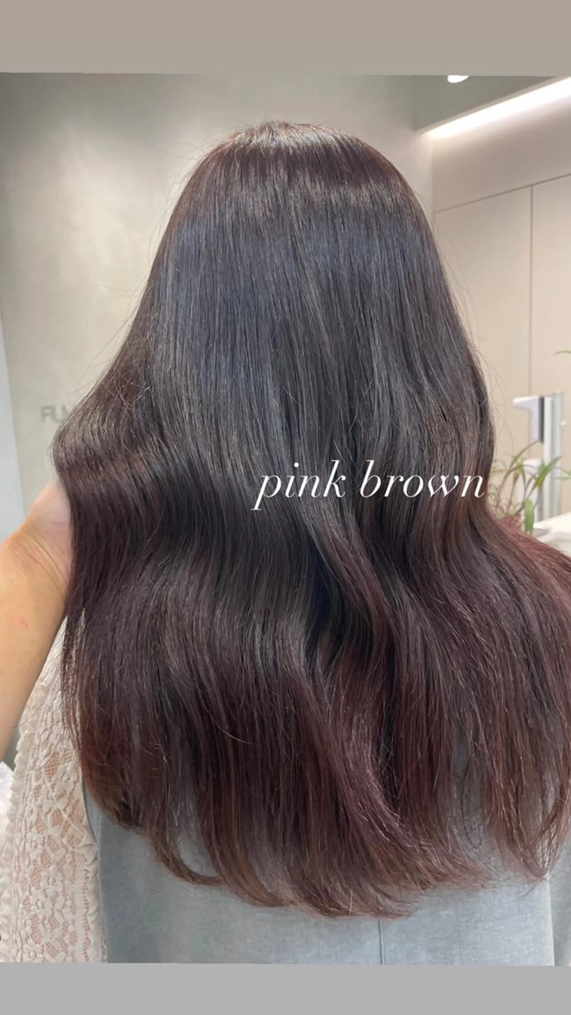 カラー レイヤーカット Kinoのヘアスタイル