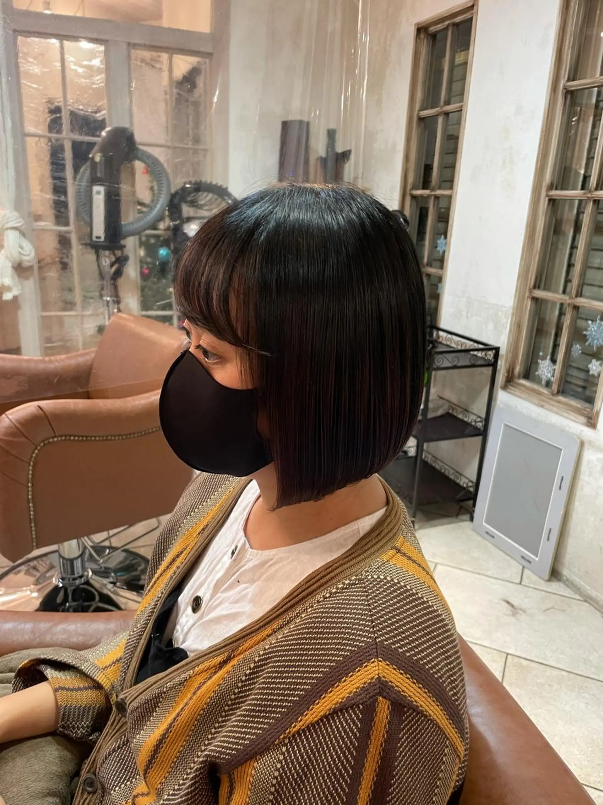 ショート ボブ 前平 友慈のヘアスタイル