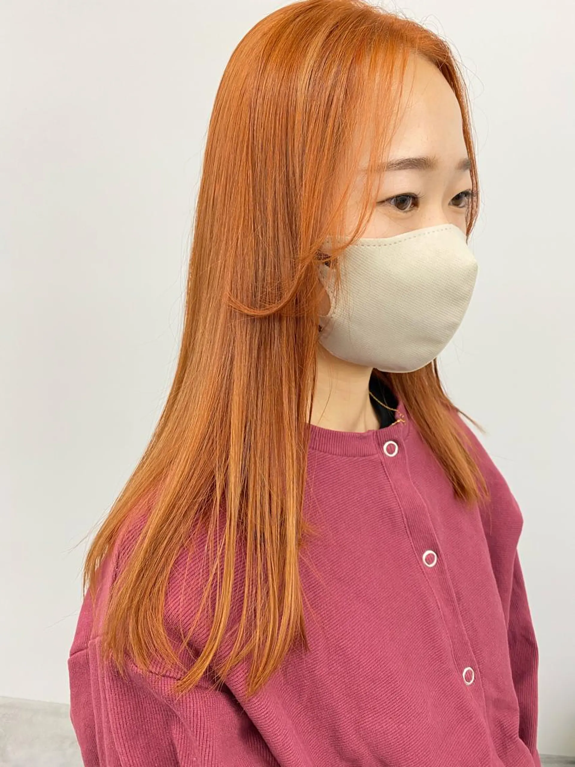 ロング カラー ヘアカラー 寒河江 友花のヘアスタイル