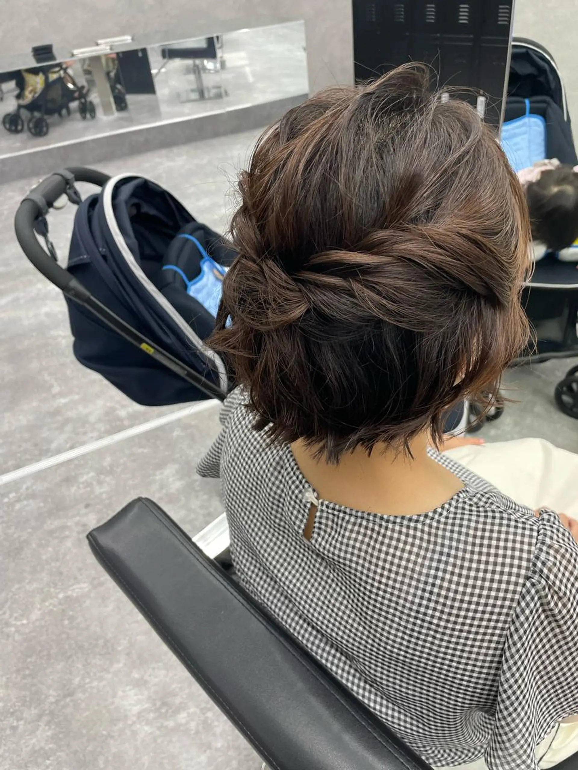 ショート ヘアアレンジ 口コミ高評価✨ 安達ももかのマツエク・マツパデザイン