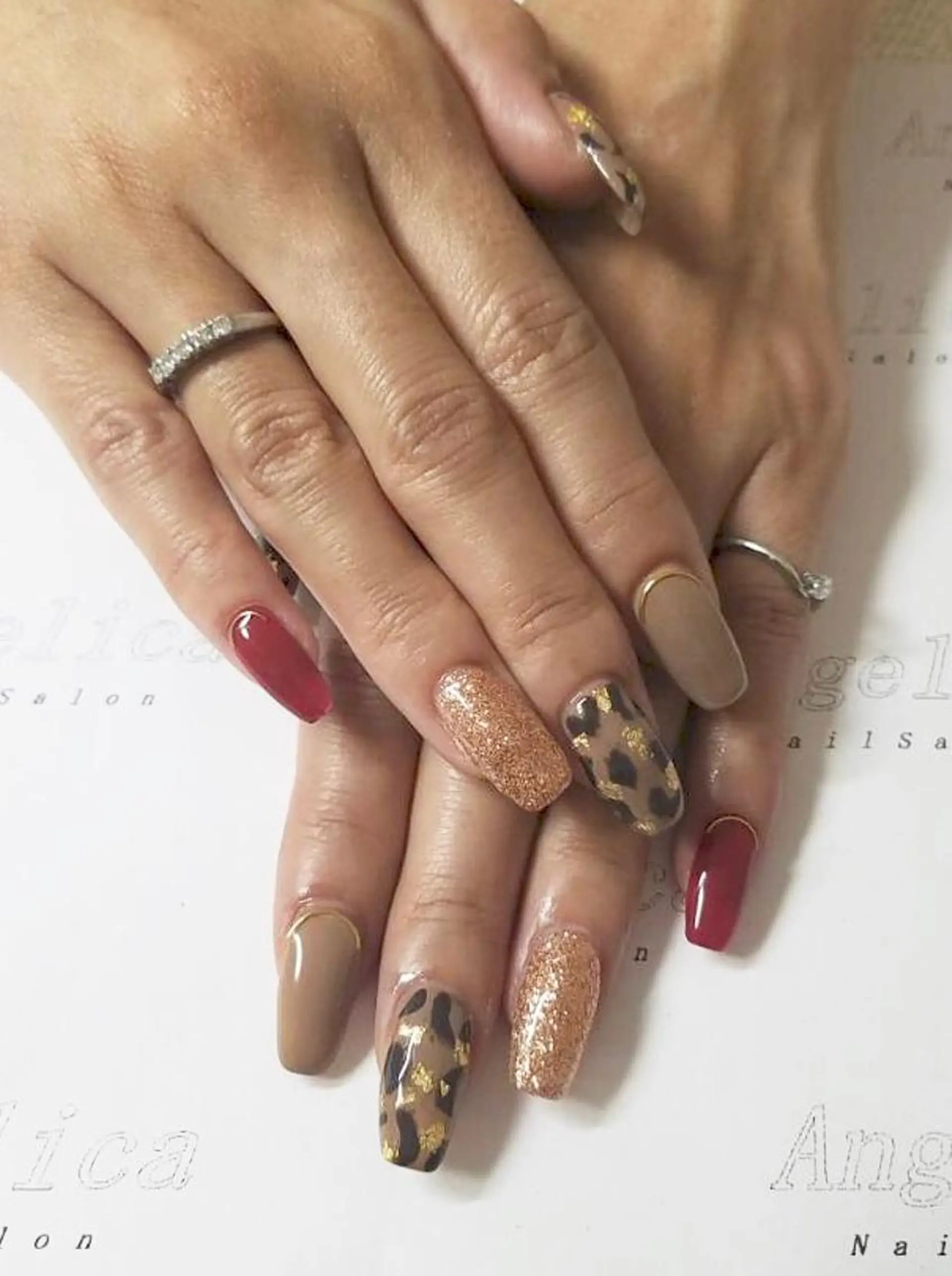 ネイル Angelica ネイリストのネイルデザイン
