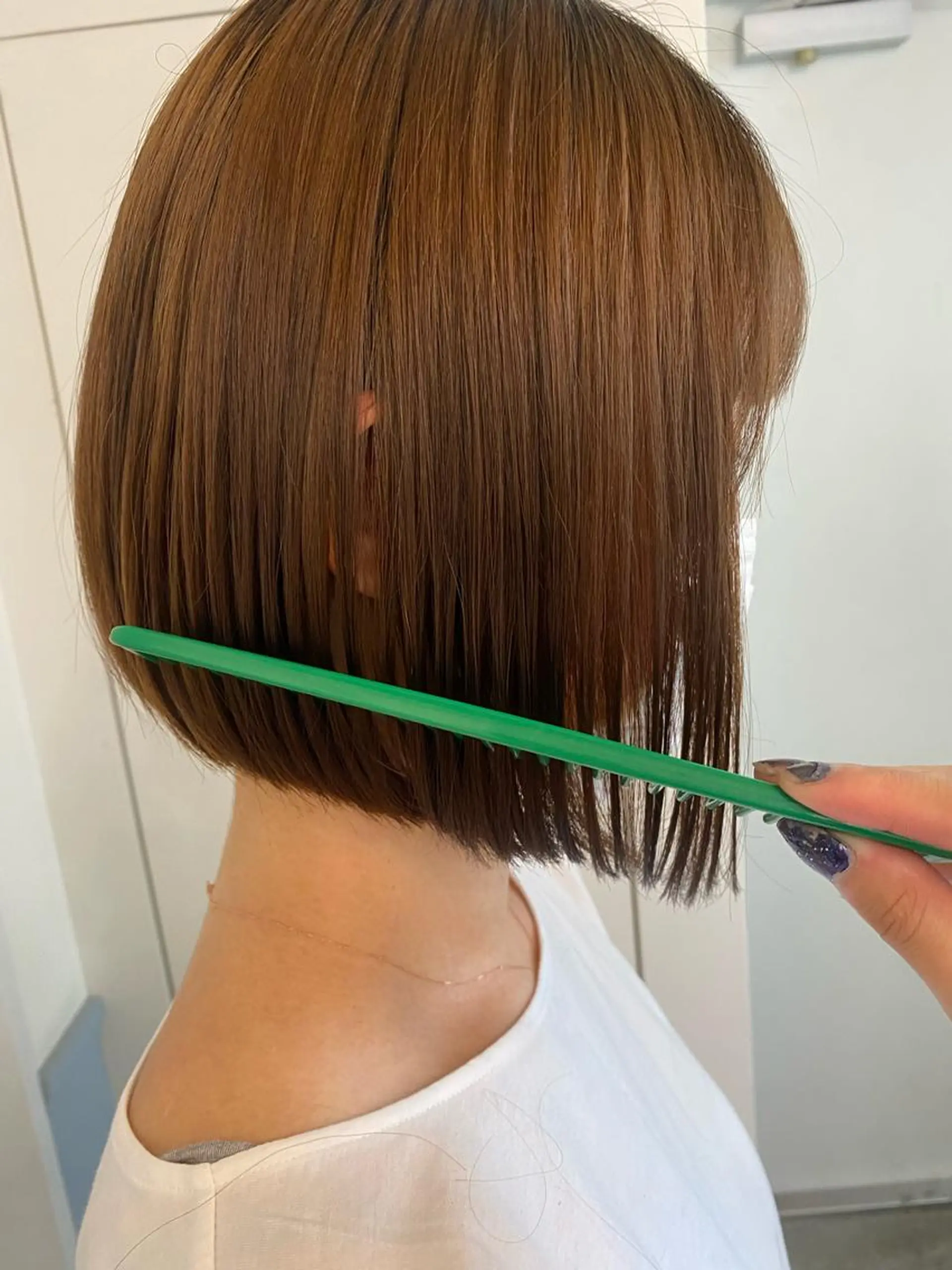 ショート ボブ SALOWIN銀座PAYⅡ店所属・GINZARay2 風本朱里🐥のヘアスタイル