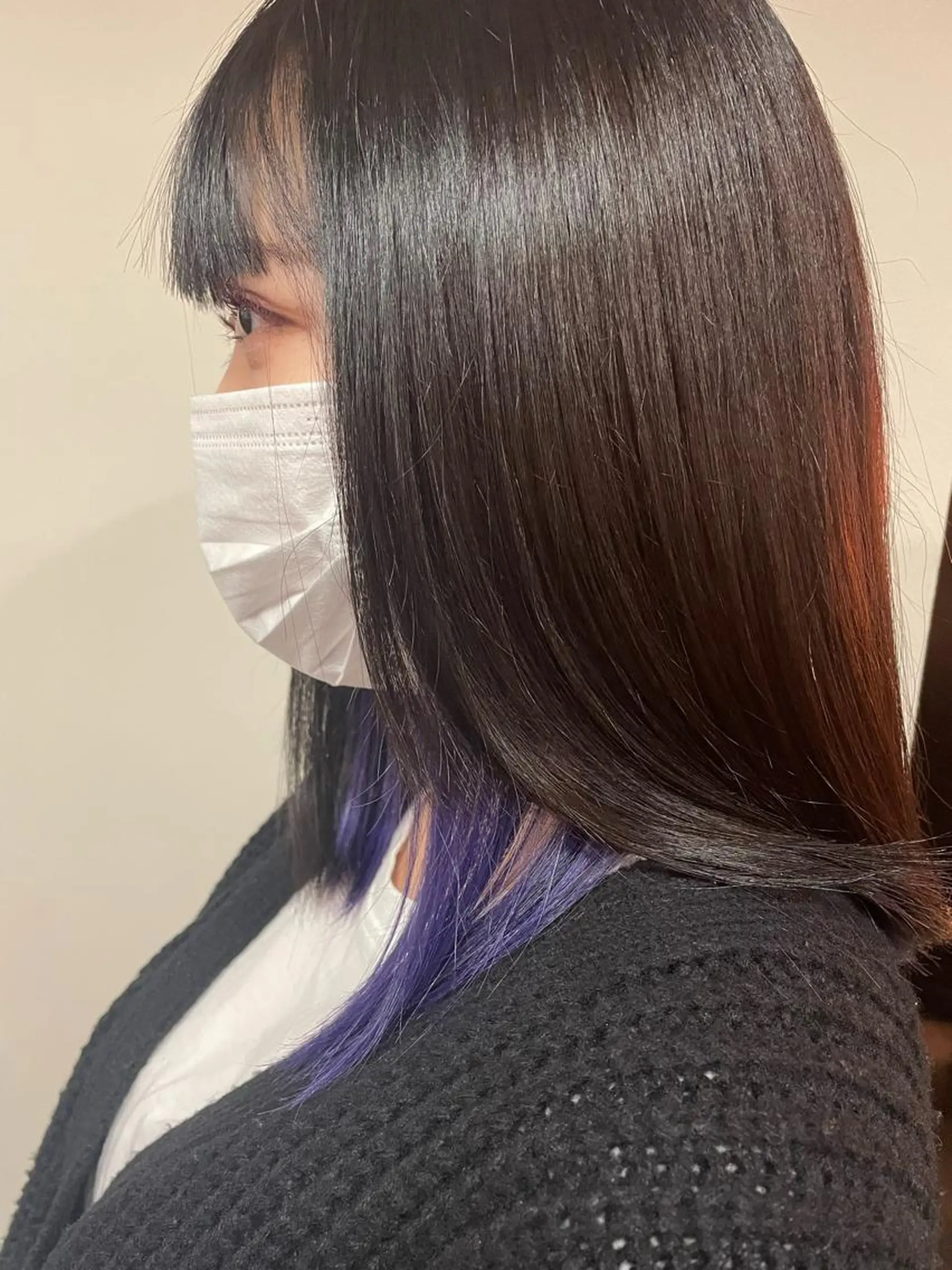 ミディアム カラー SARAJU所属・ハイトーンカラー/ SARAJU　なごむのヘアスタイル