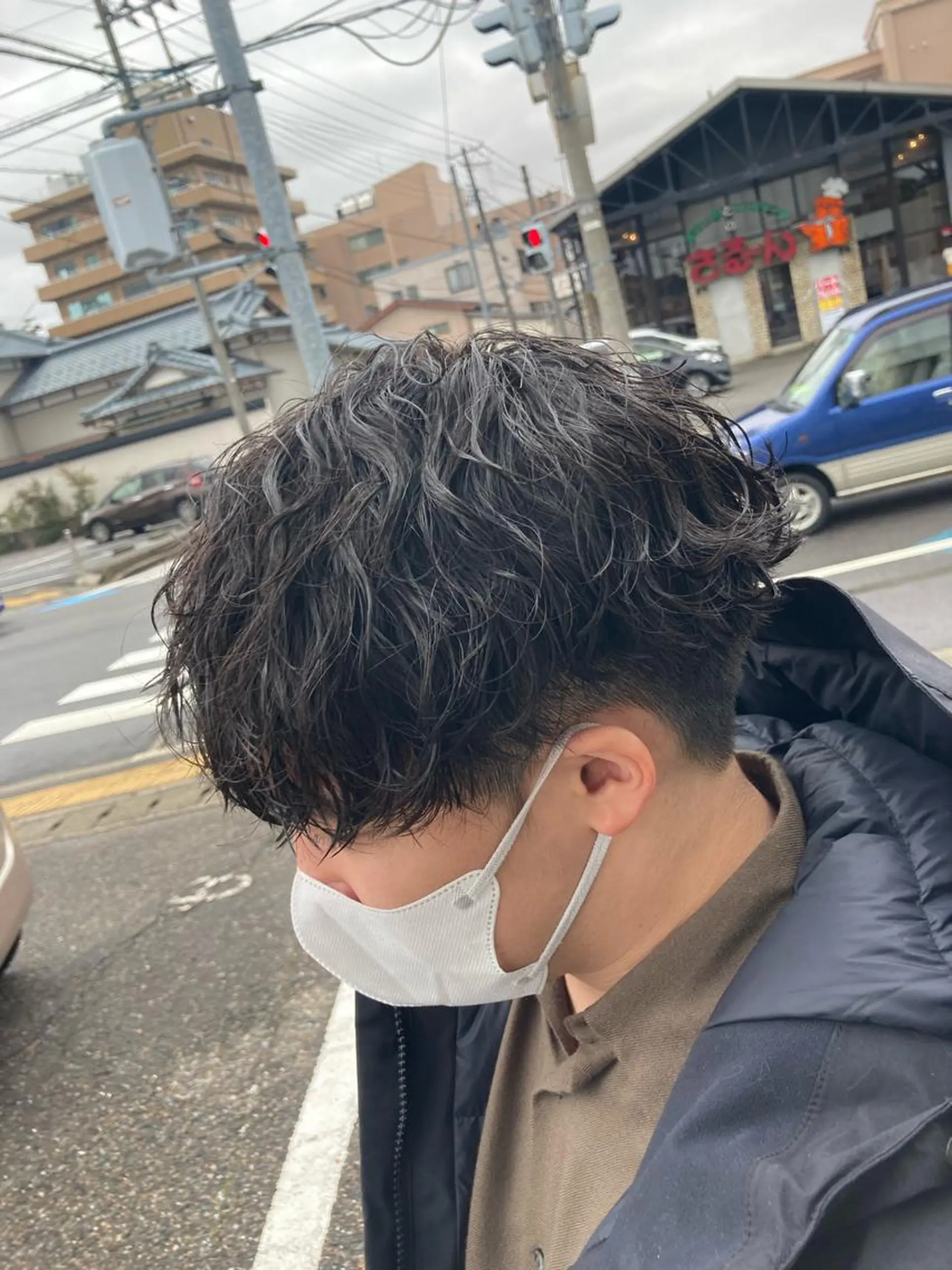 ミディアム パーマ メンズ パーマが得意な【最高 悠斗】のヘアスタイル