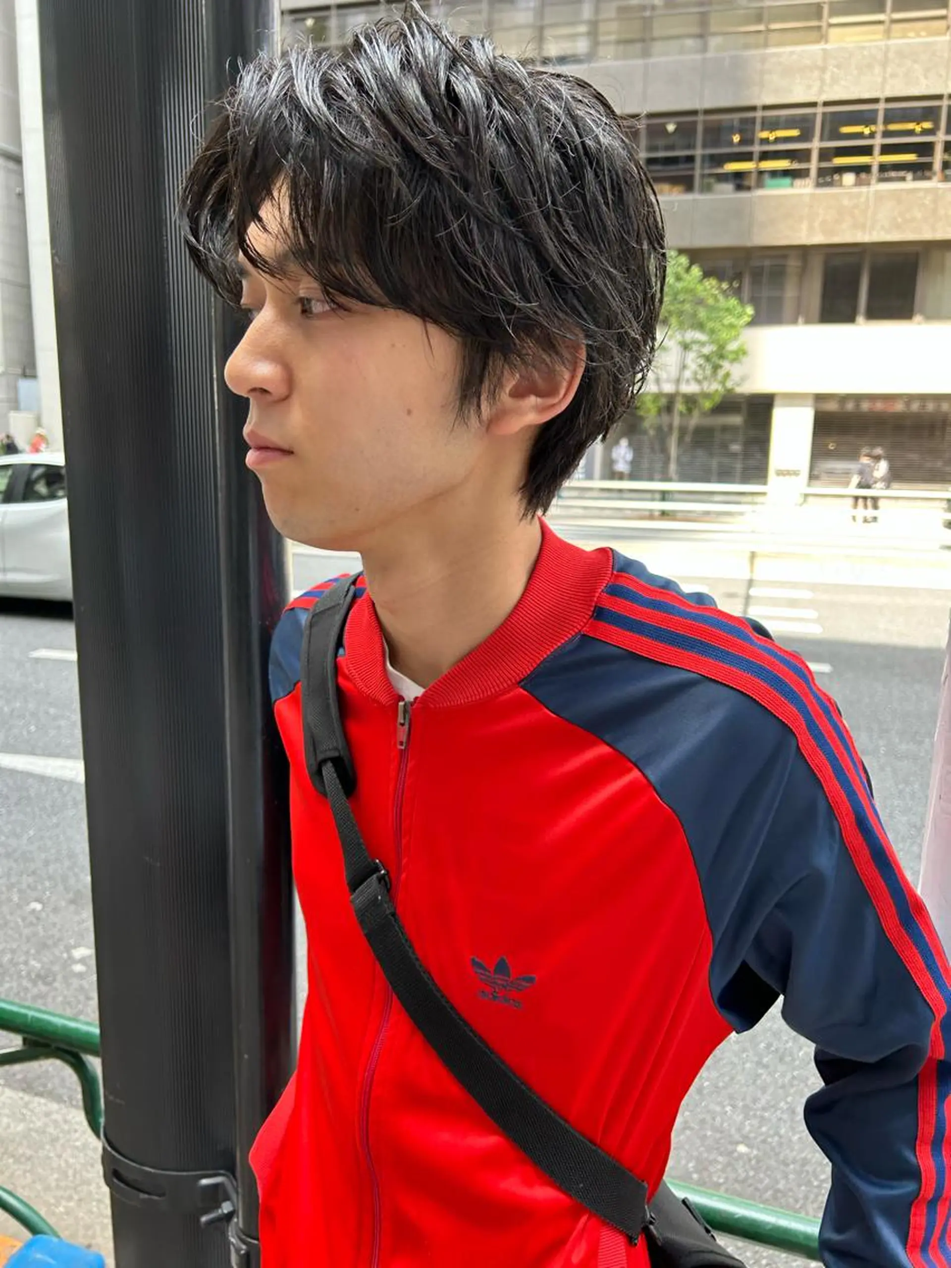 ショート パーマ メンズ メンズブリーチ メンズハイライト メンズインナーカラー メンズパーマ プードルパーマ カット ヘアカラー charme所属・💈メンズ特化 /伊藤大輝💈のヘアスタイル