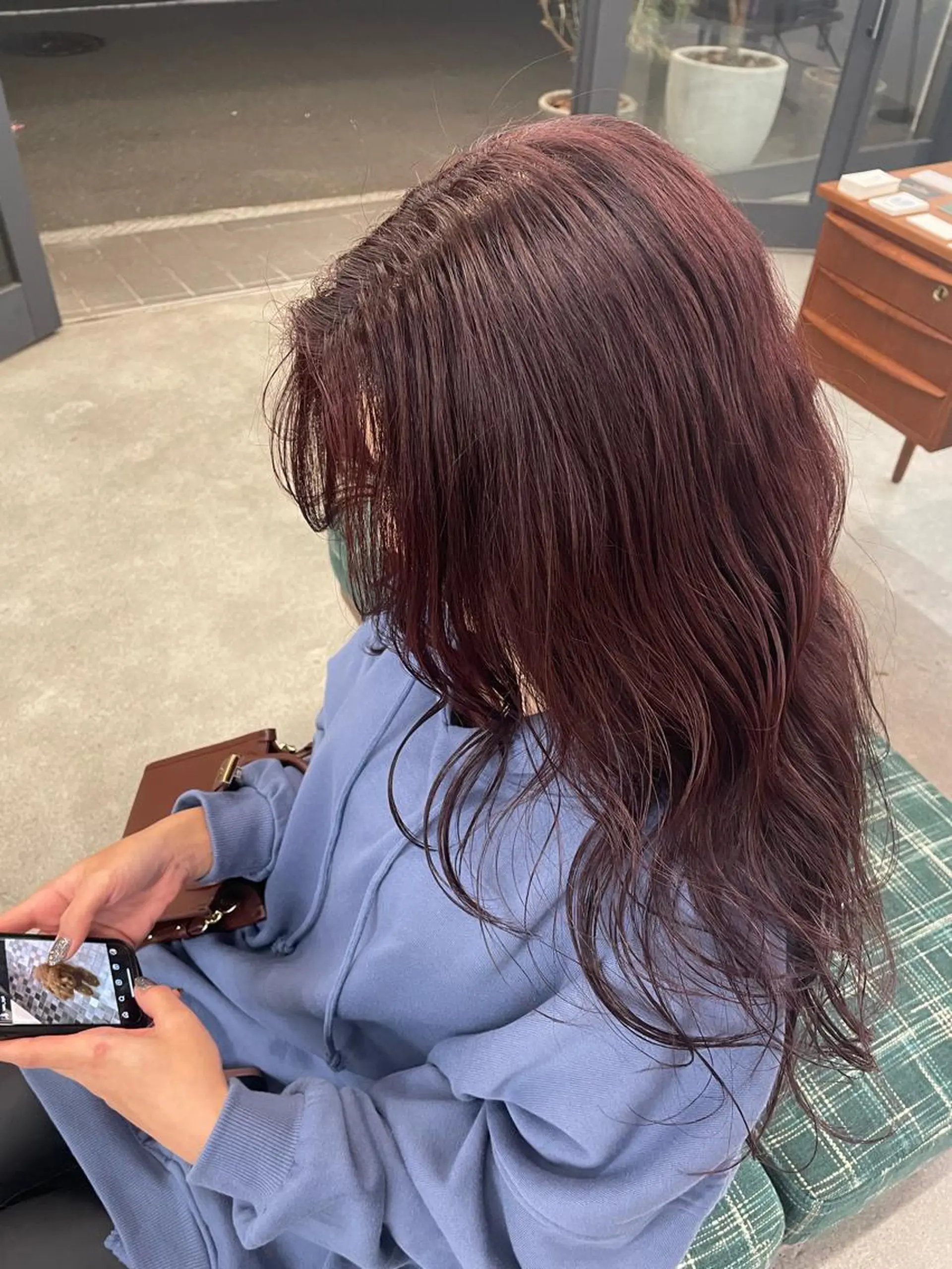 ロング カラー レイヤーパーマ、ボブ 小須田ゆあのヘアスタイル