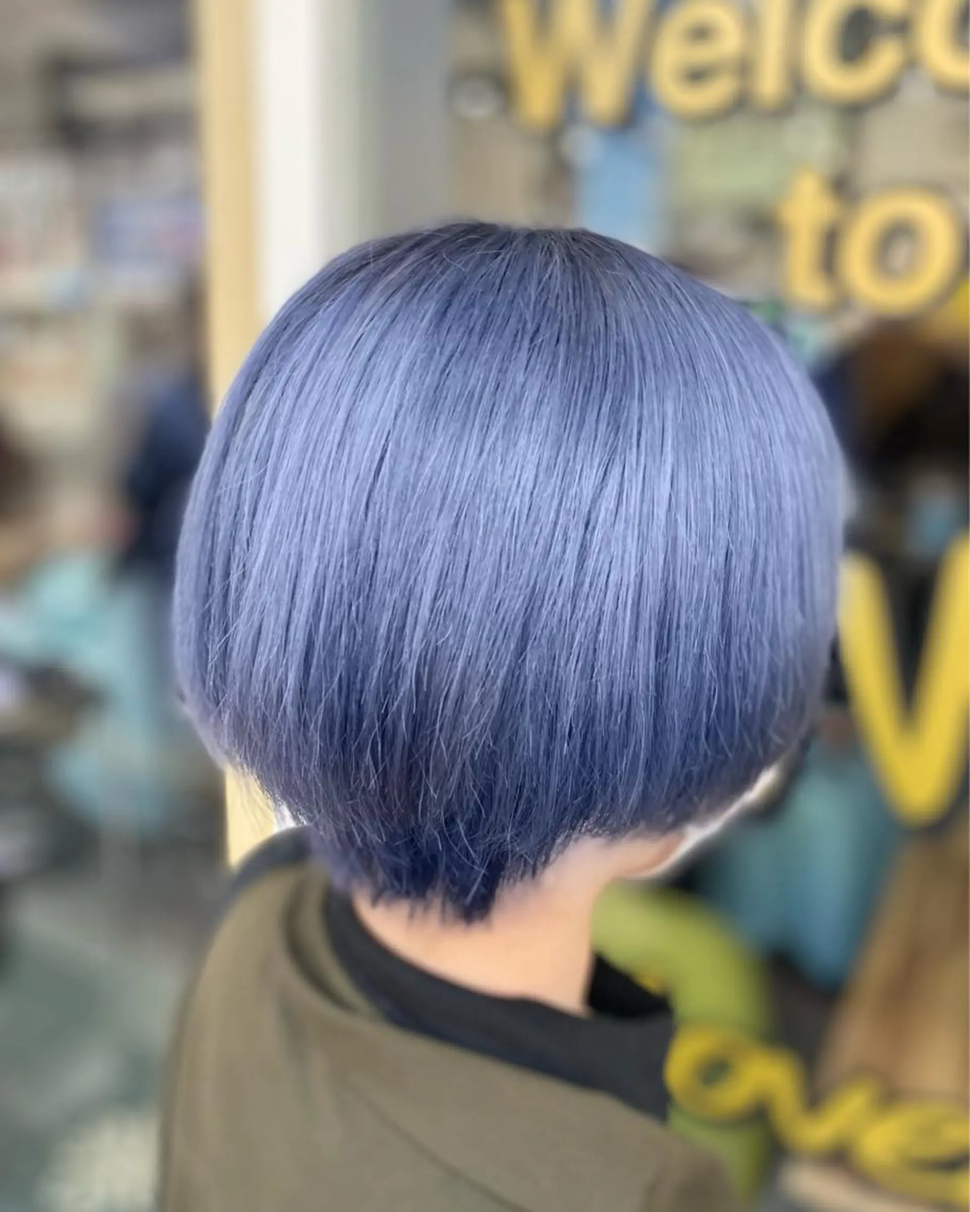 ショート カラー ヘアアレンジ Agu hair trico 久喜3号所属・ハイトーン&透明感 カラー☘️片山優陽のヘアスタイル