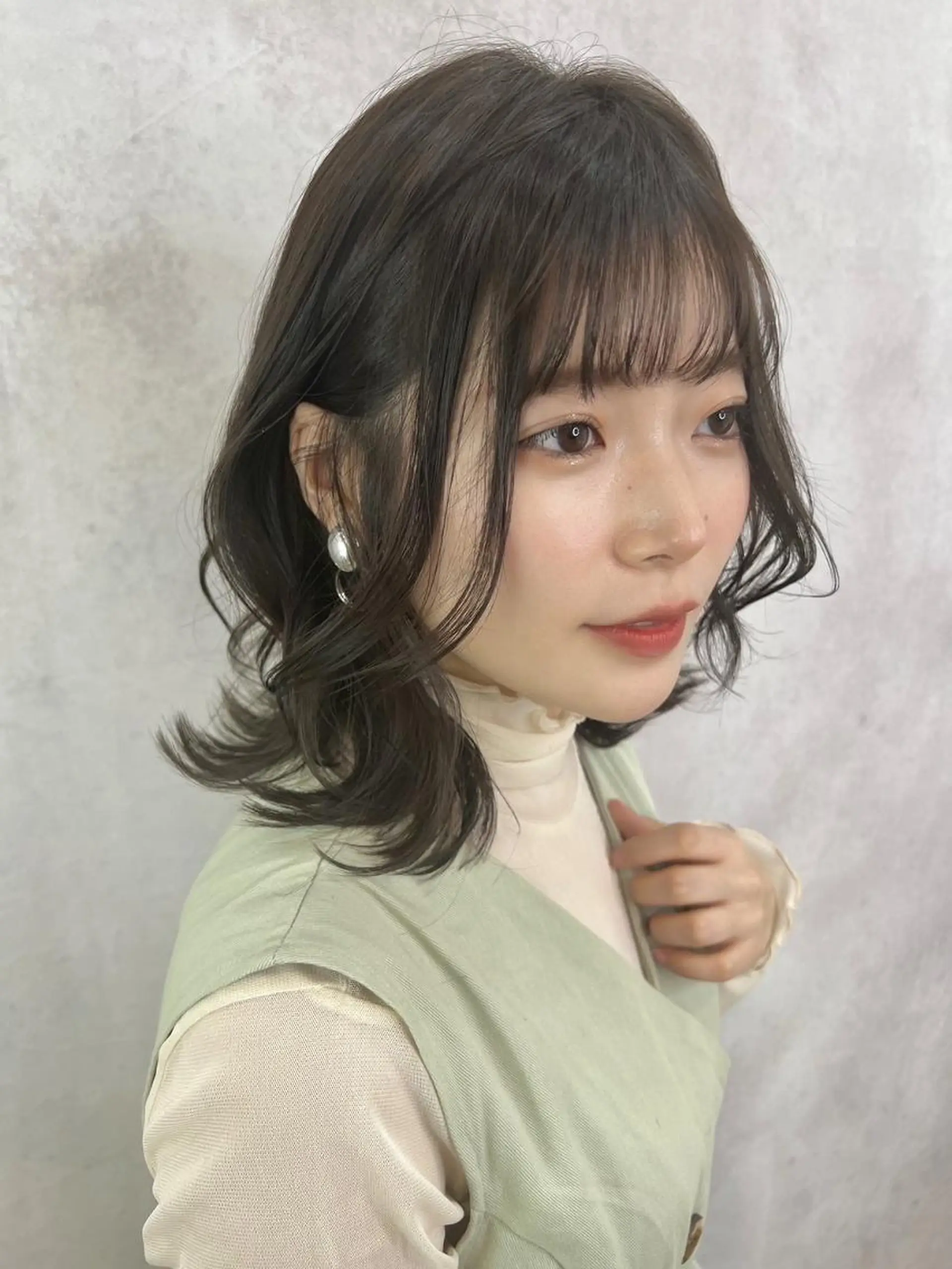 ミディアム fiti 港南台店のヘアスタイル