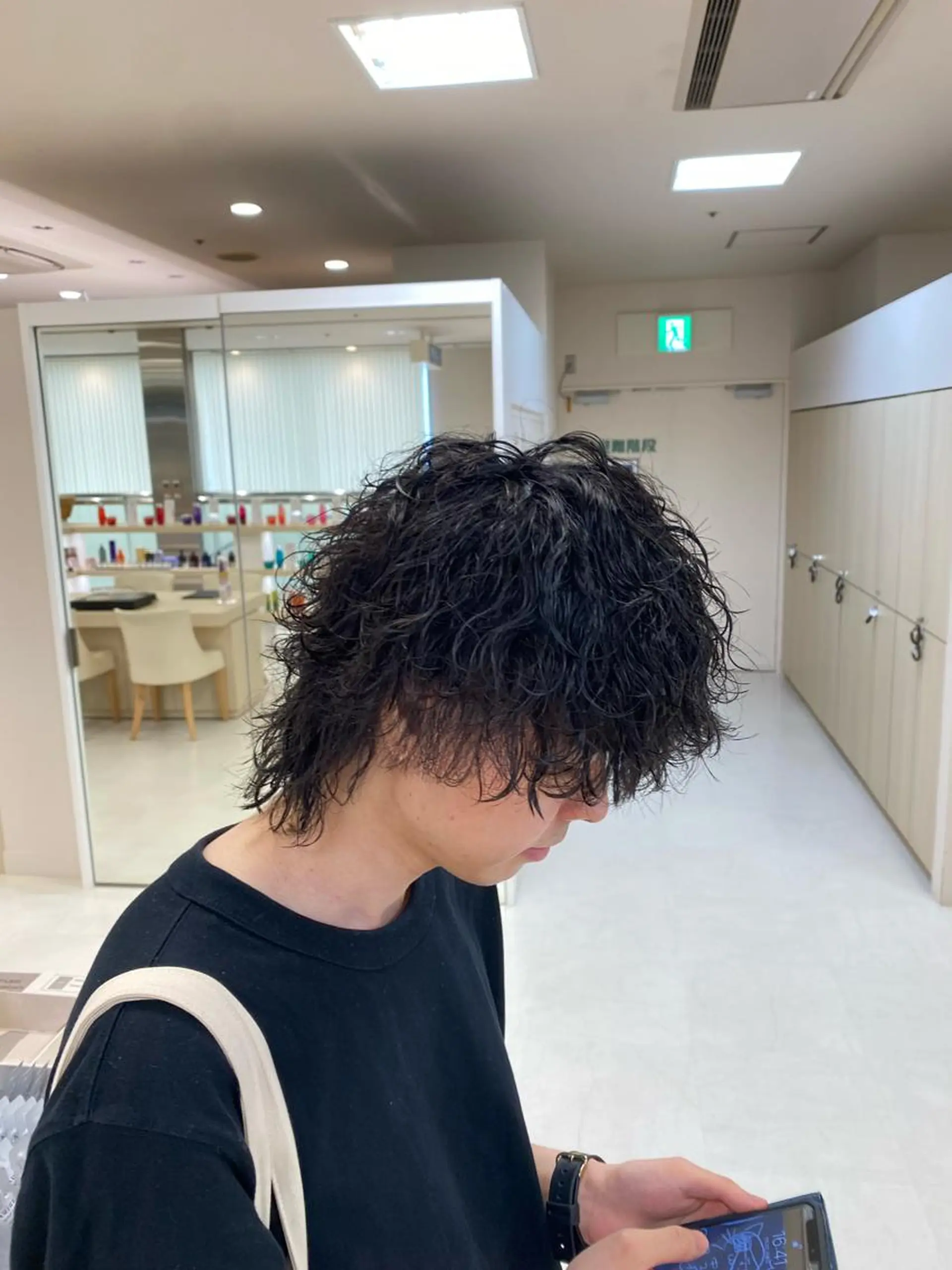 ショート パーマ カット パーマ トリートメント 湘南/メンズパーマ/ 支持率No.1ユチカのヘアスタイル