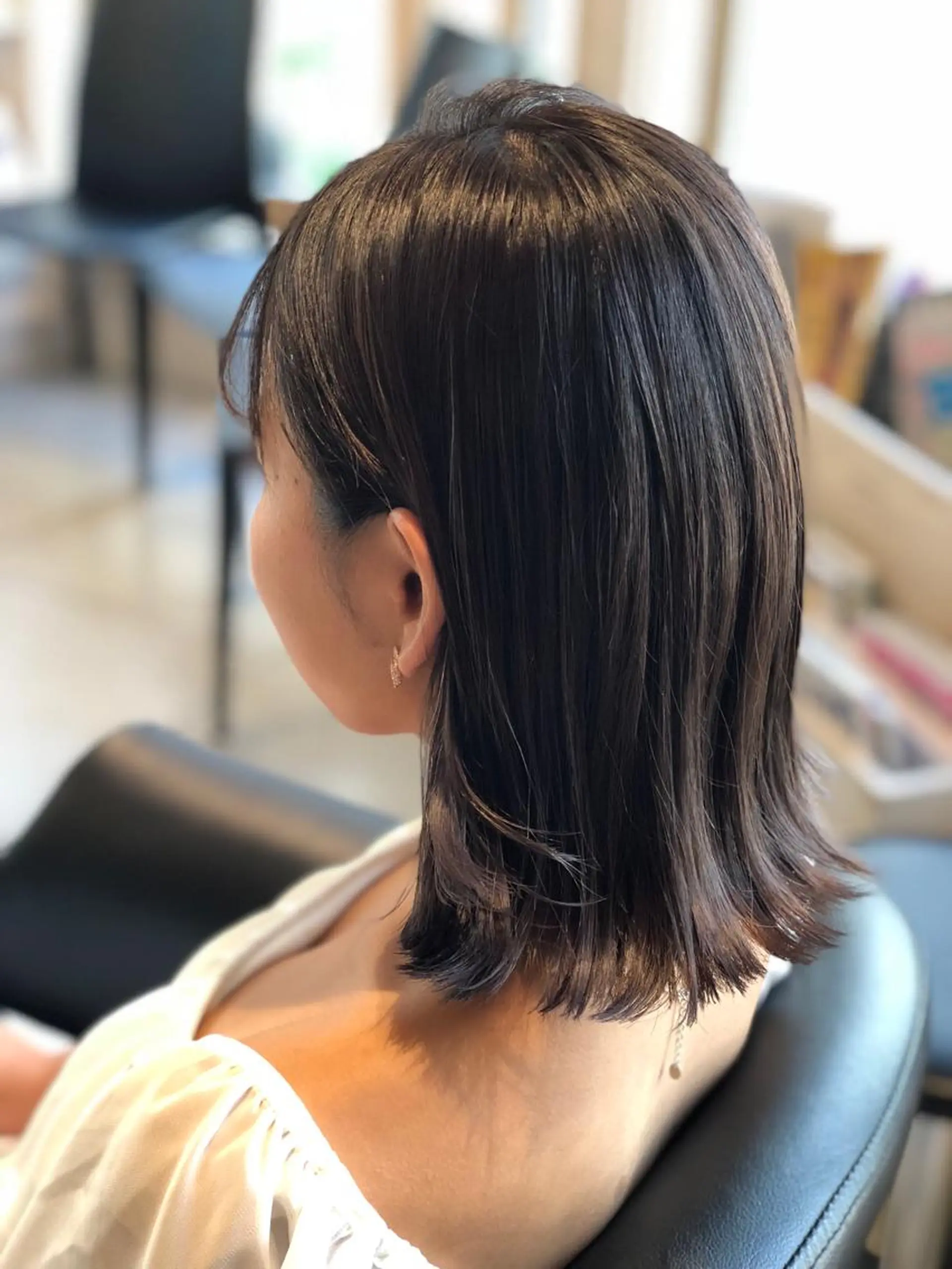 ミディアム FENICE onthe beach所属・永井大樹✨ 透明感カラー✨のヘアスタイル