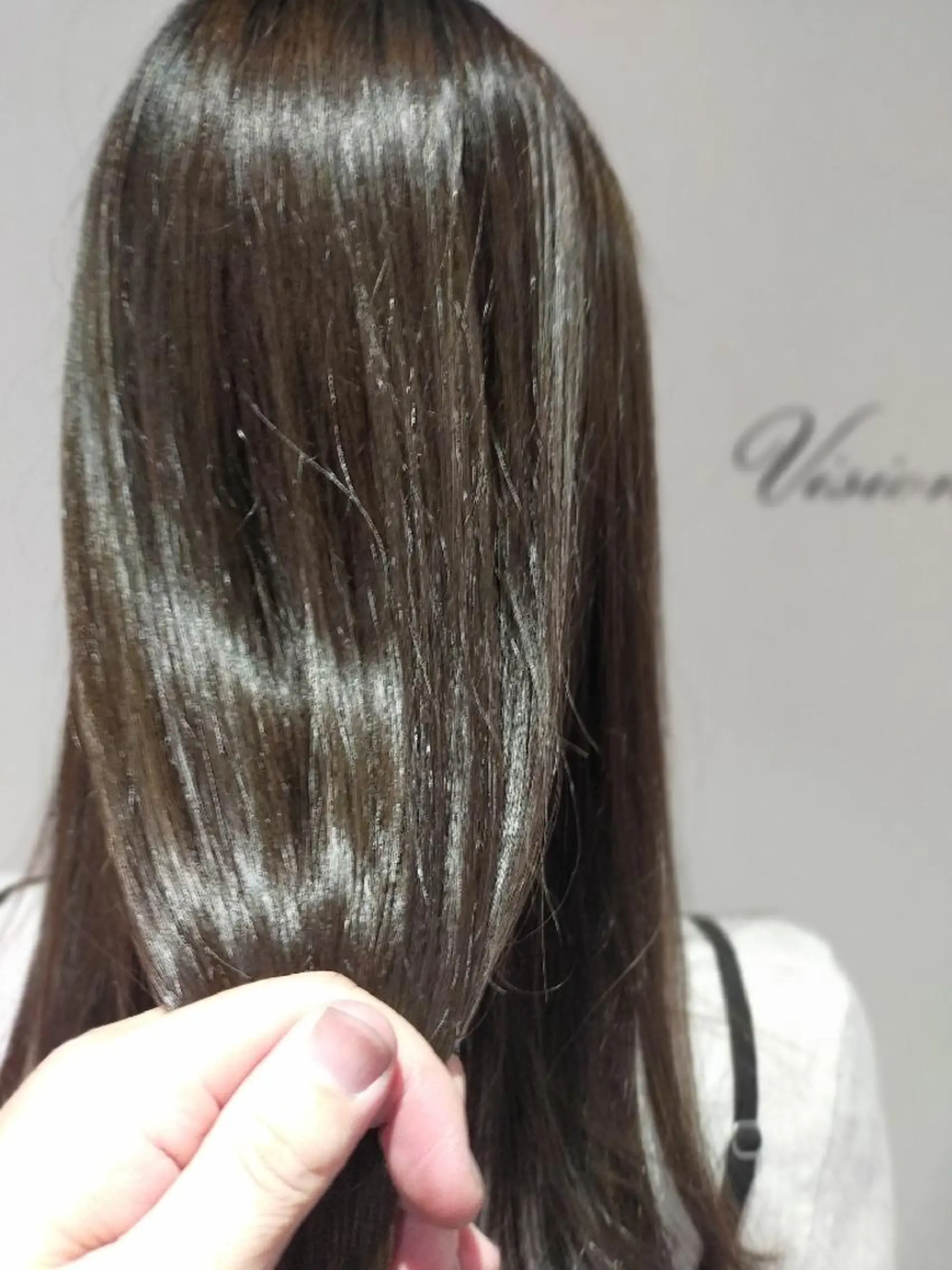 セミロング カラー アッシュ アッシュグレー イルミナカラー カット ヘアカラー トリートメント Culumi所属・Culumi クルミ 松井照雄/梅田茶屋町のヘアスタイル