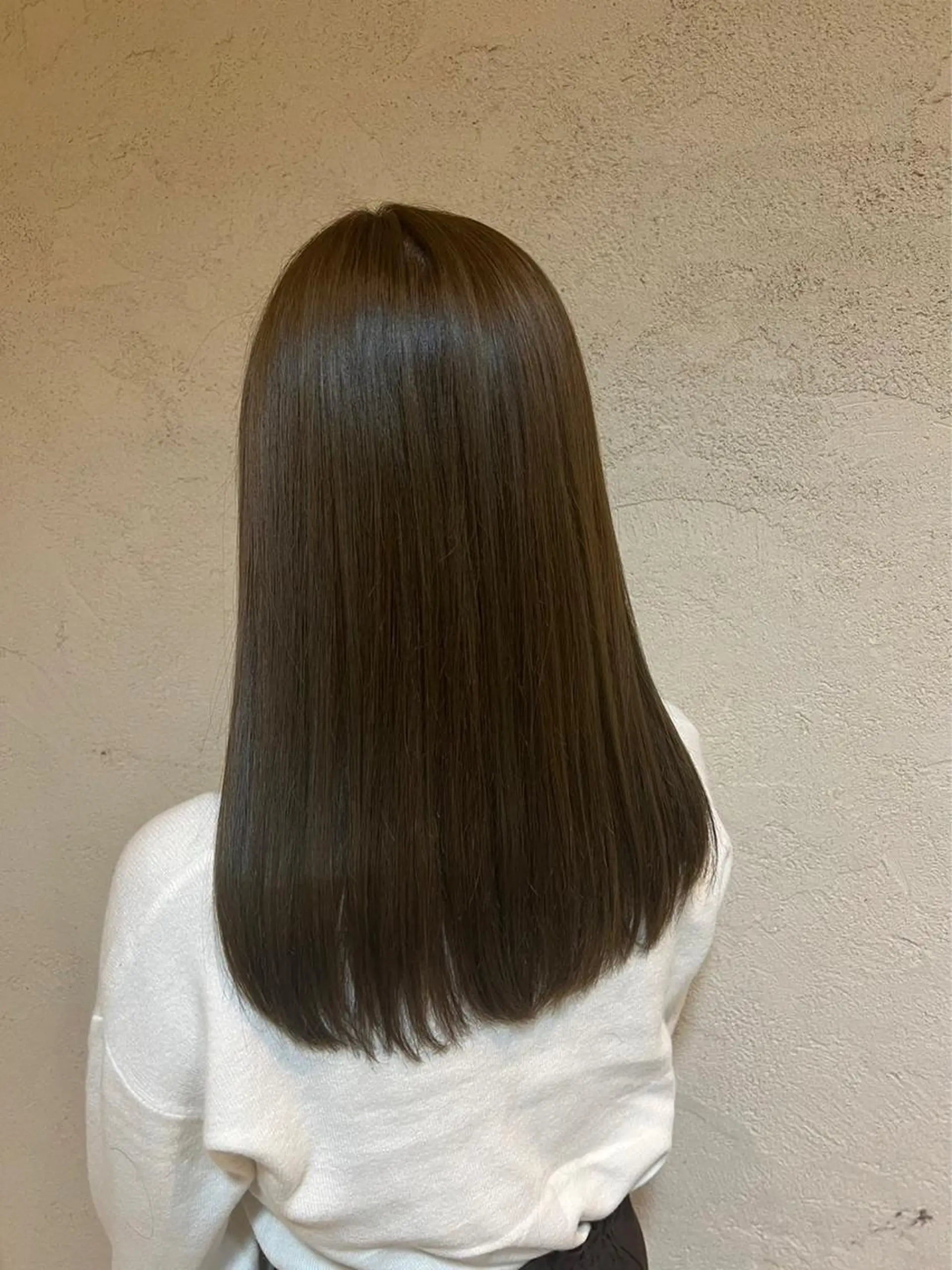 ロング カラー ヘアカラー トリートメント 竹添 有梨沙のヘアスタイル