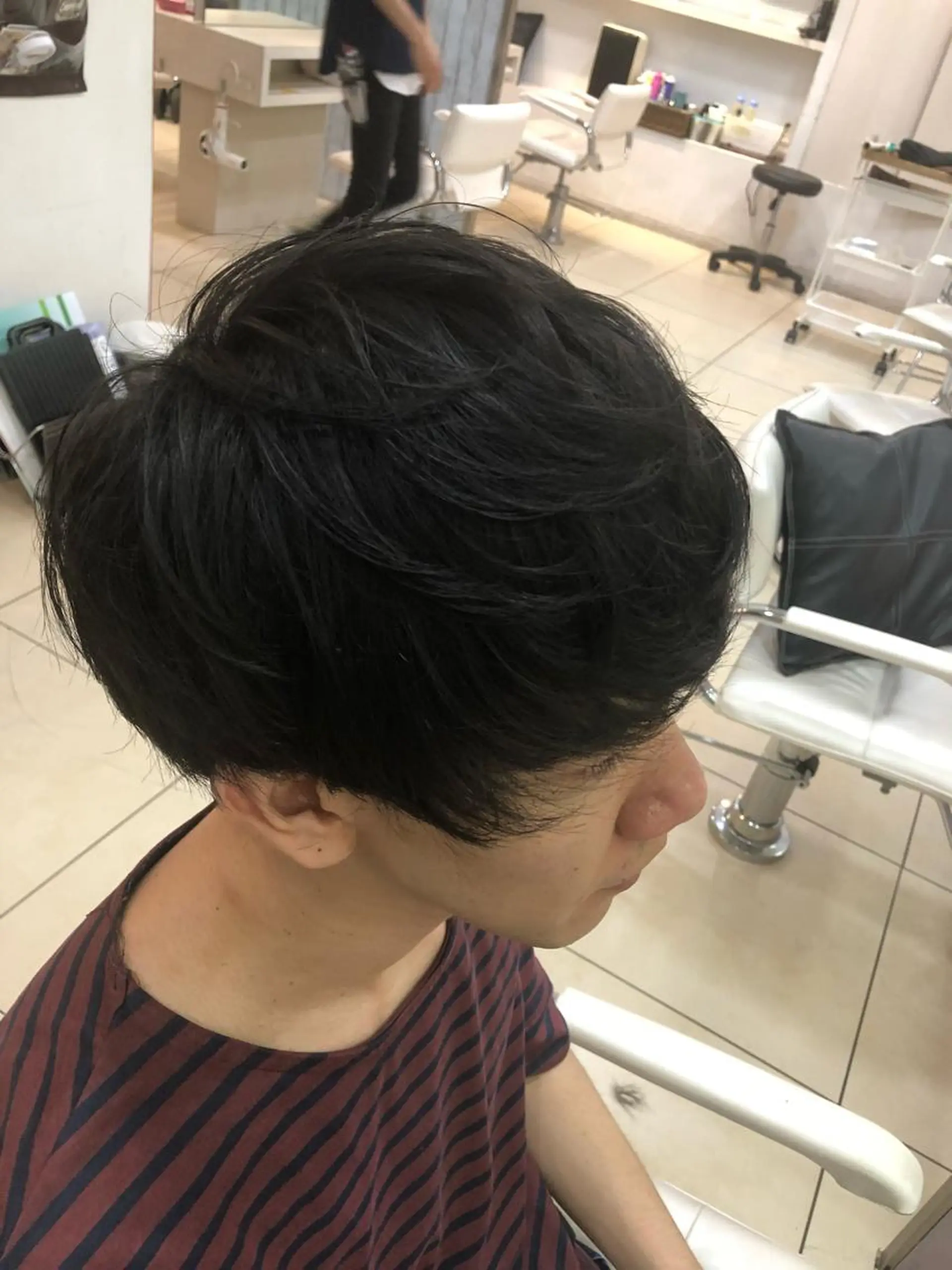 ショート メンズ マッシュ カルマ・ニュアンス パーマ　須田龍世のヘアスタイル