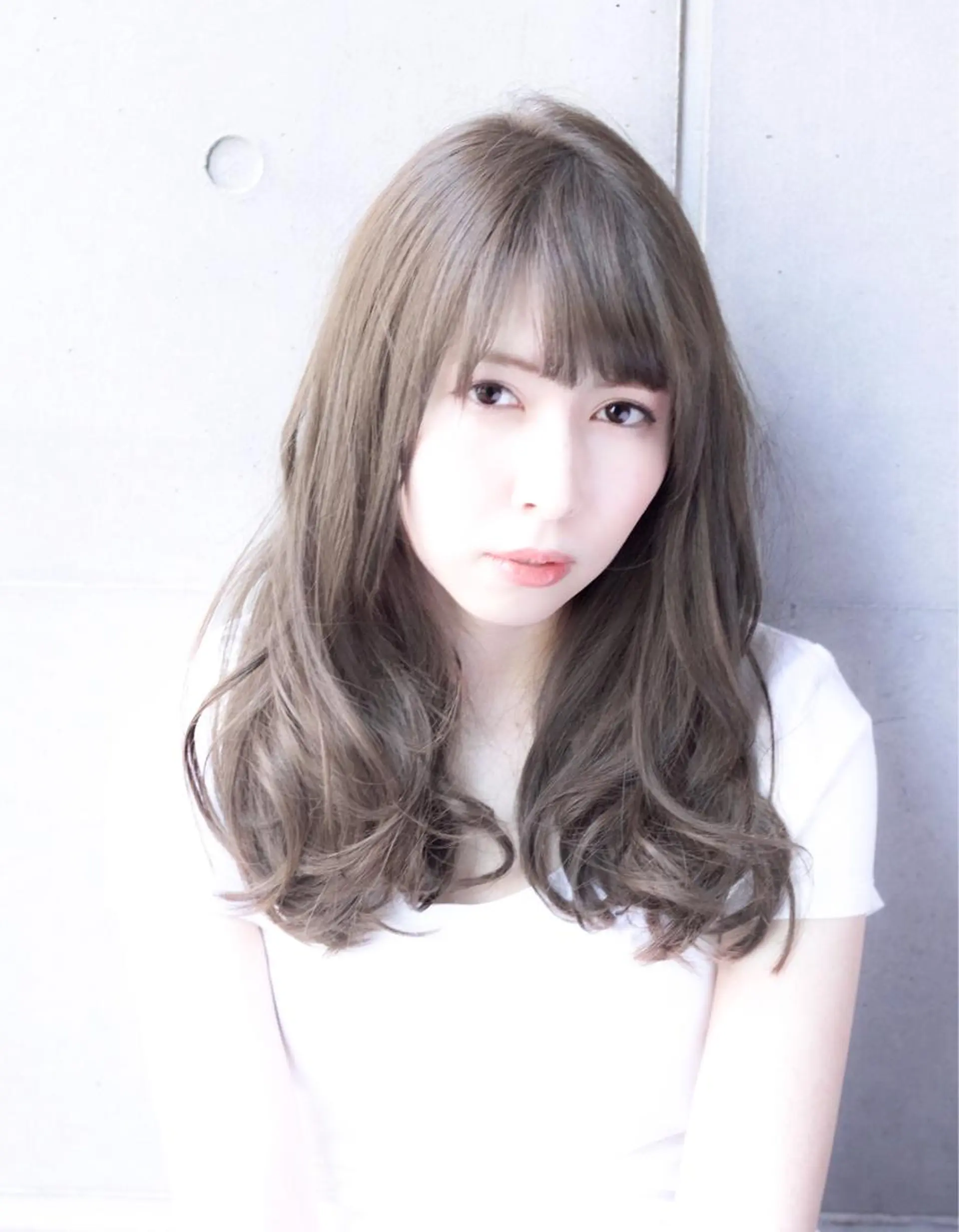 セミロング カット ヘアカラー トリートメント 常山 篤志のヘアスタイル