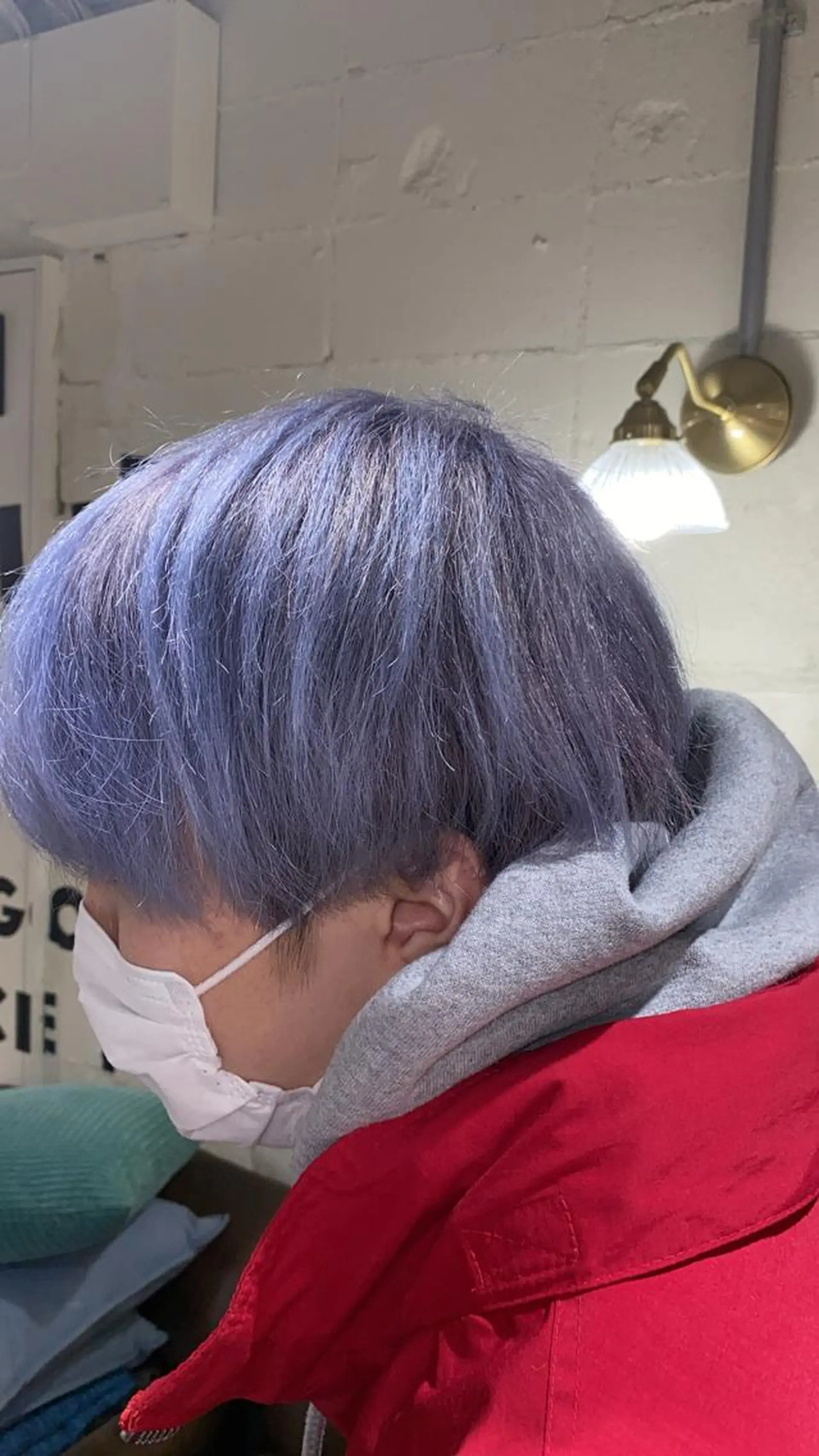 ショート カラー メンズ ヘアカラー トリートメント 💎髪質改善/艶カラ ー🌟加藤陸🌟のヘアスタイル