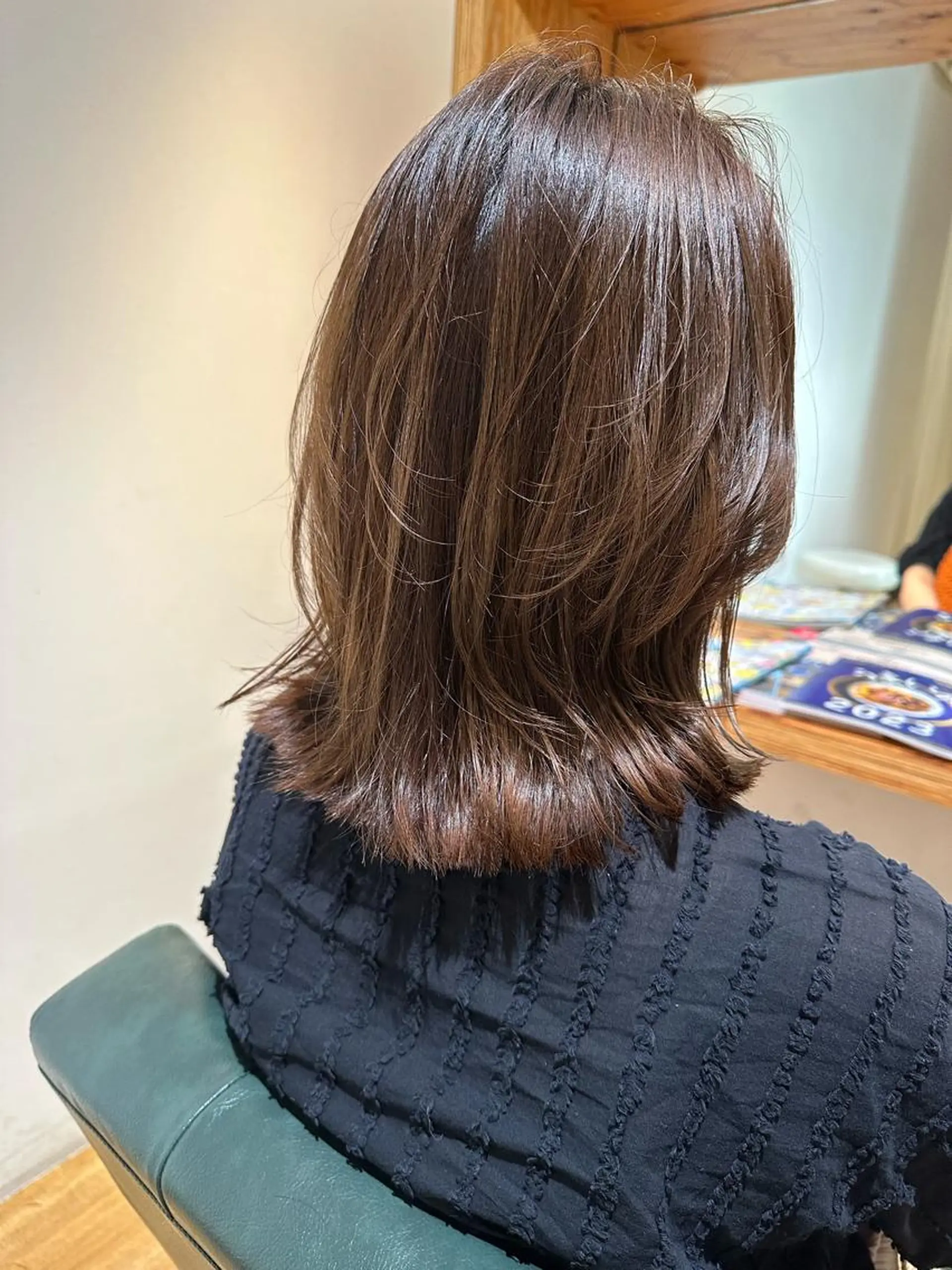 ミディアム カラー Hollow池田店所属・美容室 Hollowのヘアスタイル