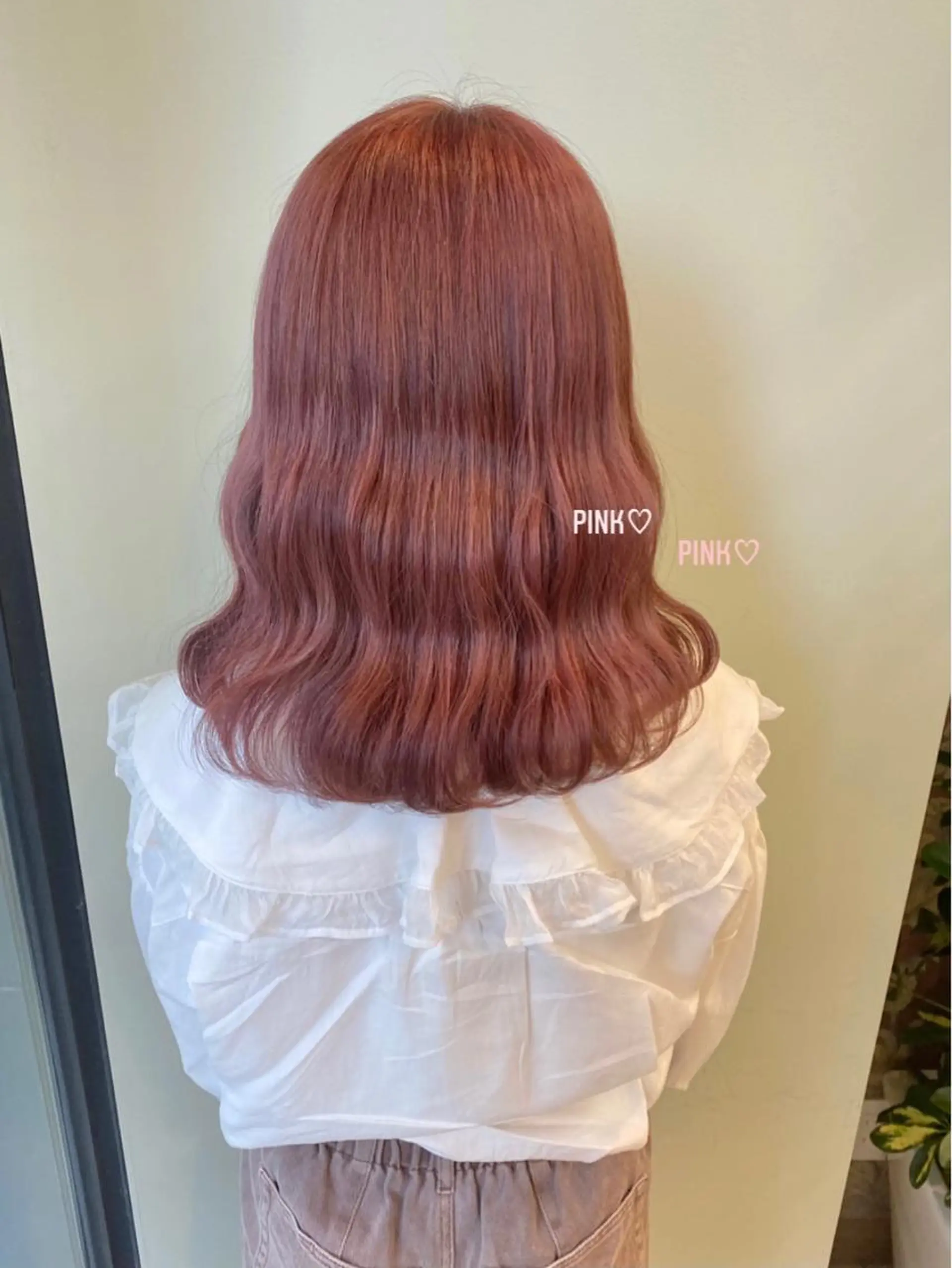ミディアム カラー SALOWIN所属・risa/ 名古屋美容室のヘアスタイル