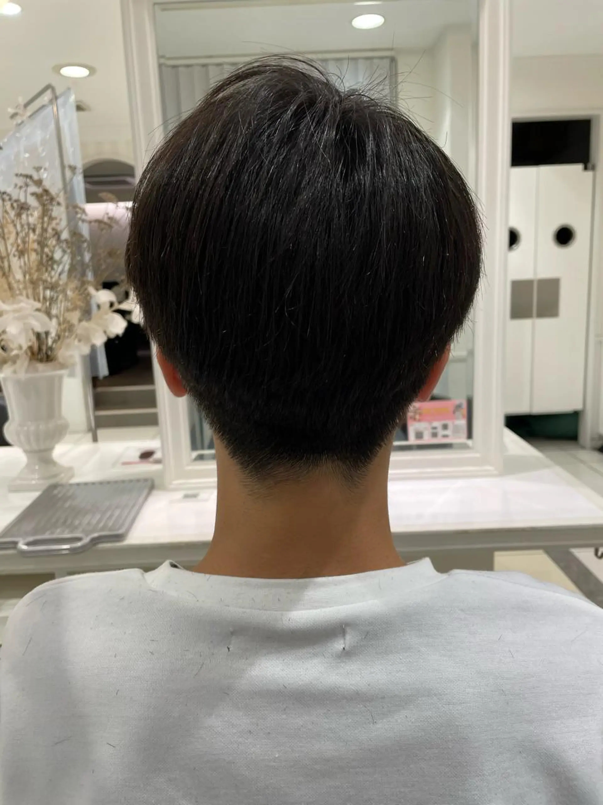 メンズ センターパート 川島爽楽のヘアスタイル