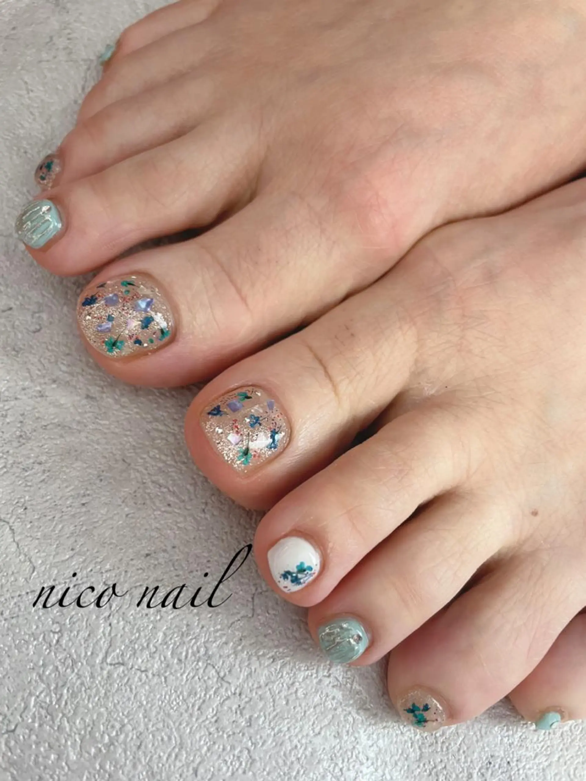 ネイル 香芝市ネイルサロン nico nailのネイルデザイン