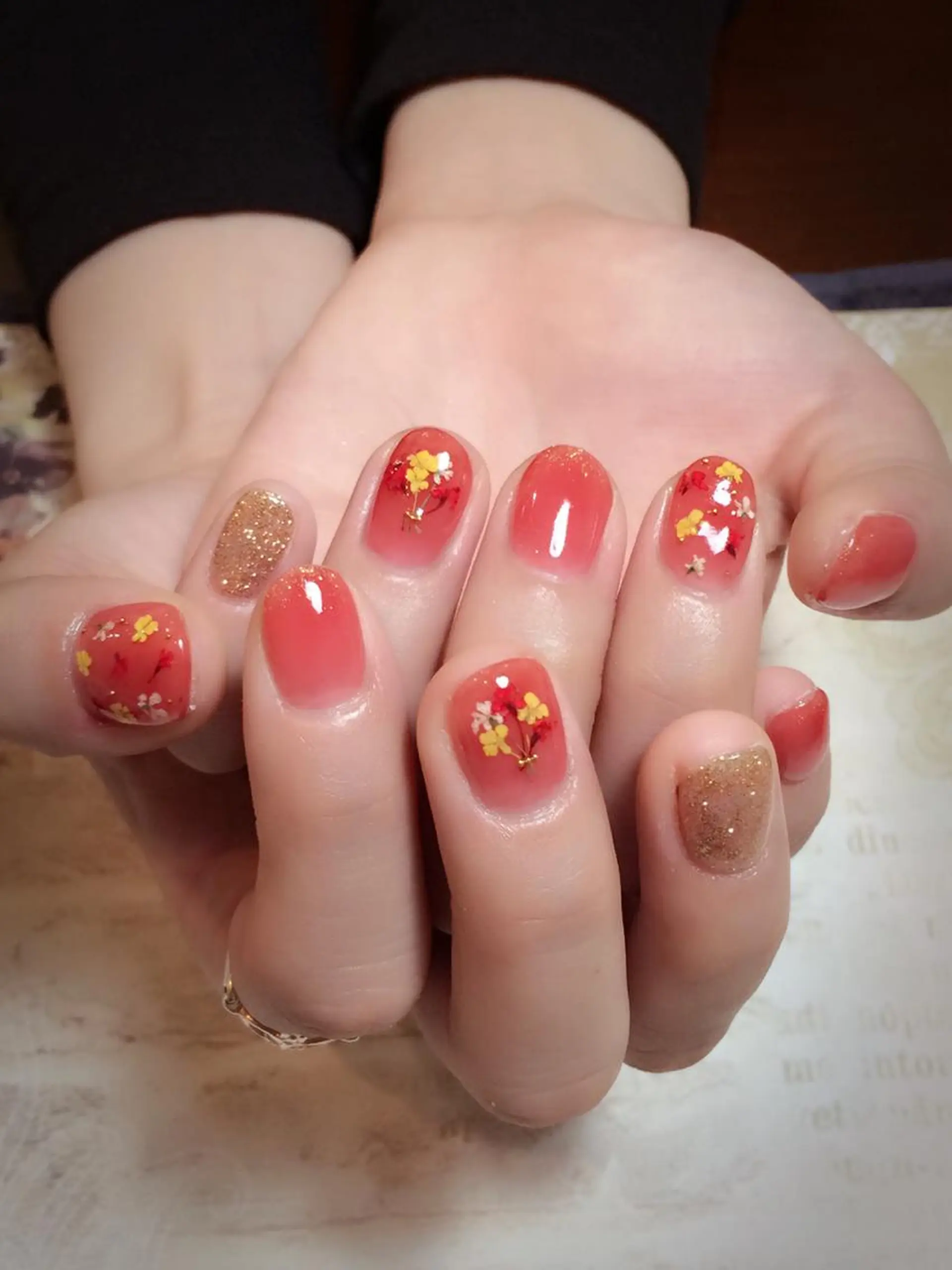 ネイル フラワーネイル jdn kayokoのネイルデザイン