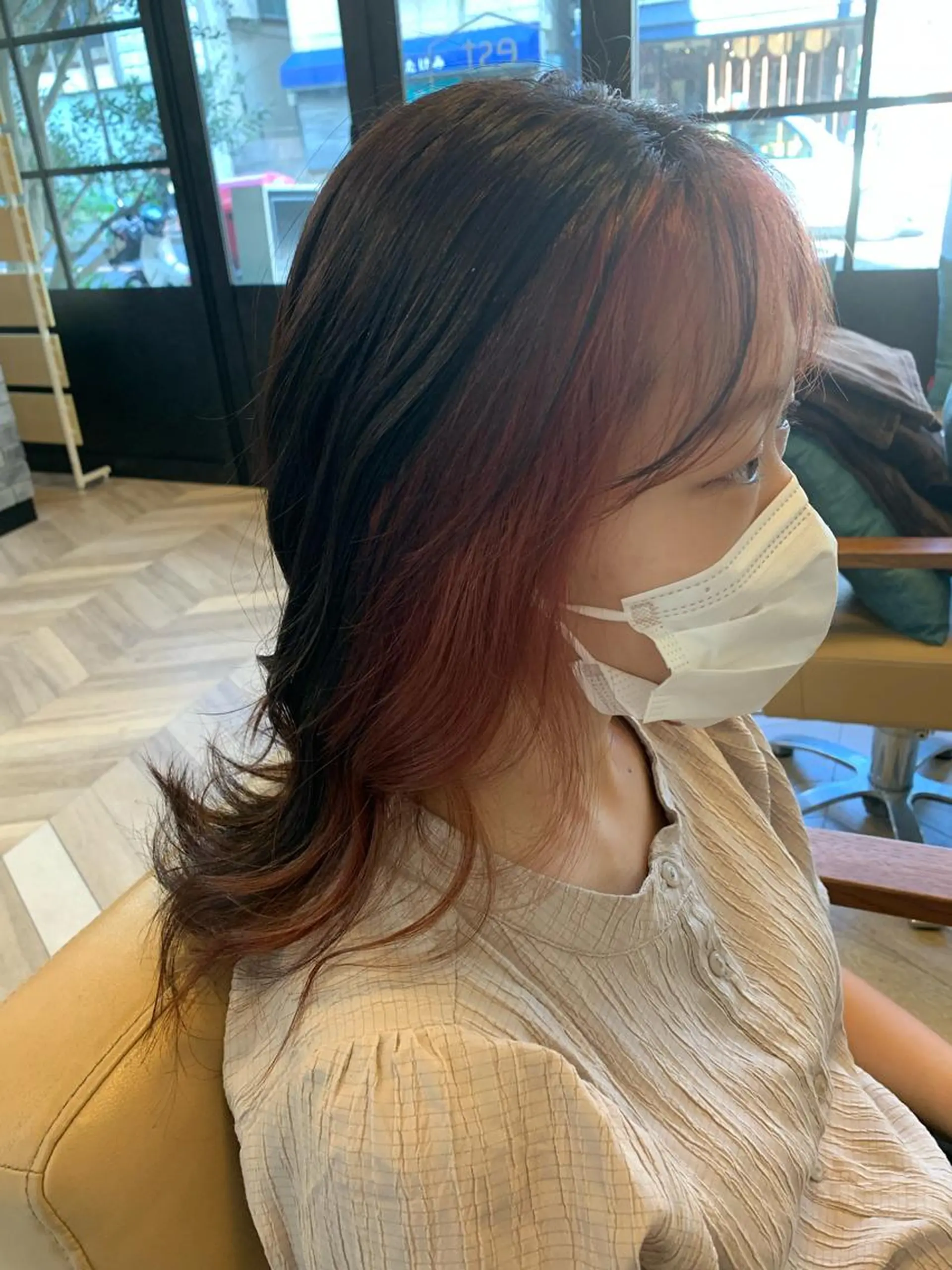 ロング ミストバング est hair Ameri 松戸西口店所属・est  店長 ✂︎高橋✂︎のヘアスタイル