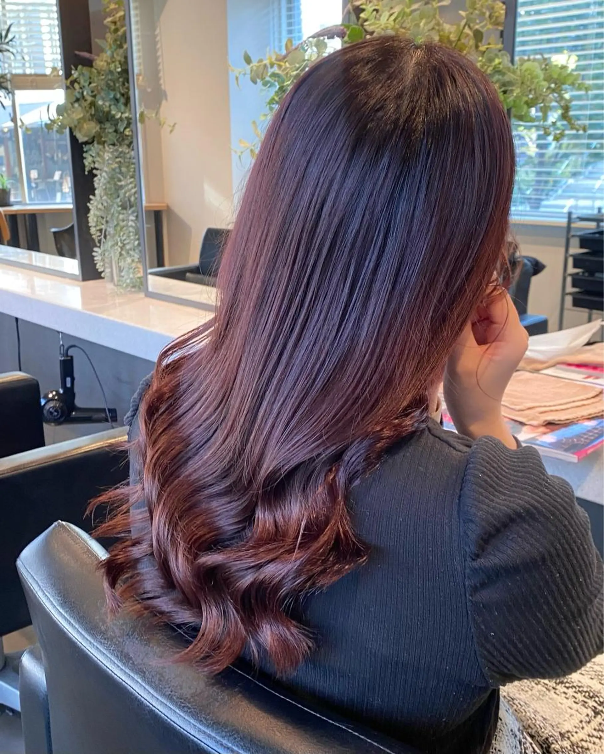 セミロング カラー カット ヘアカラー トリートメント 💗ガーリーヘア🎀 saki💗のヘアスタイル