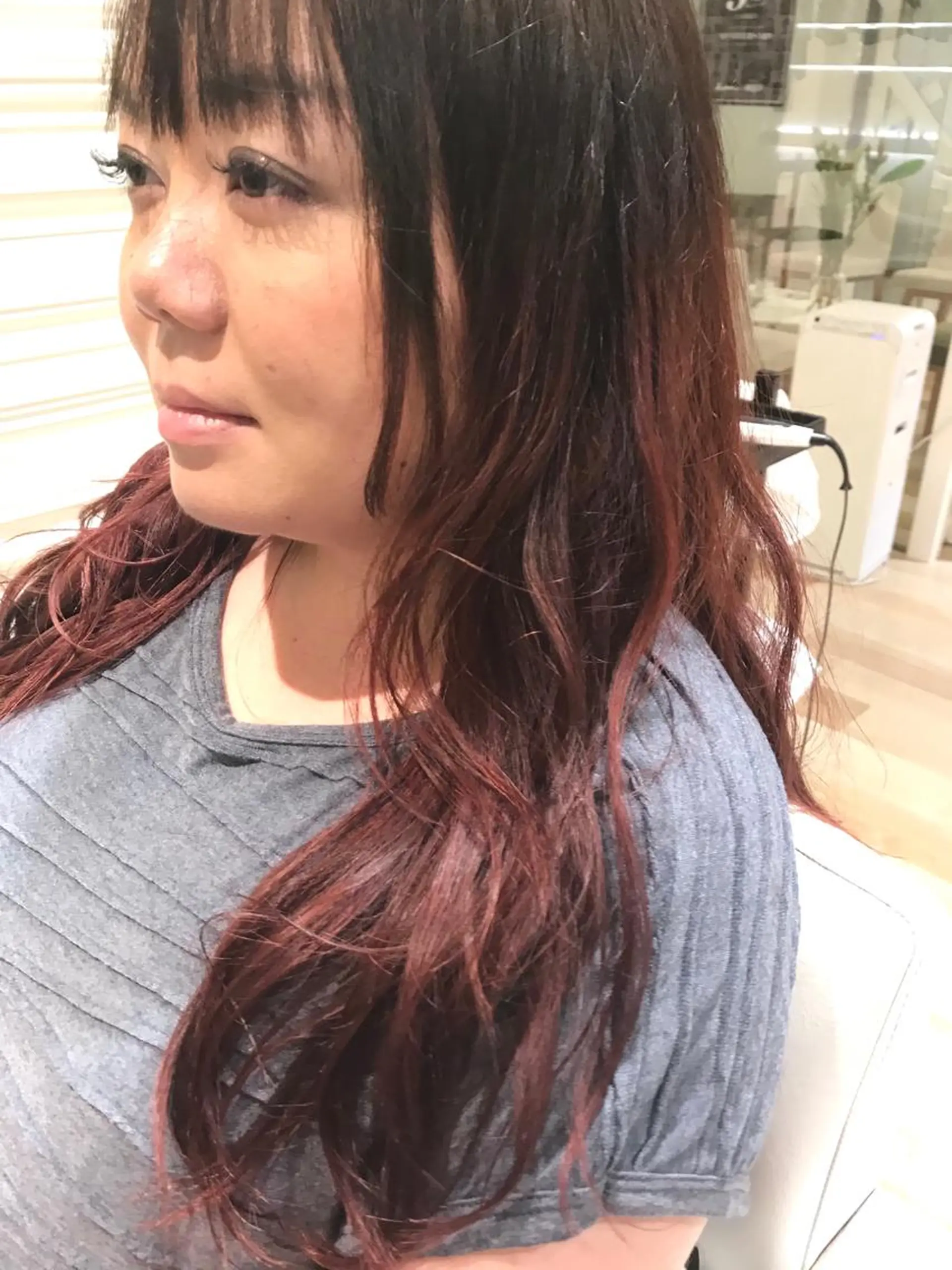 ロング カラー グラデーションカラー レイヤーカット ブリーチ/レイヤー 🌻Mutsumiのヘアスタイル